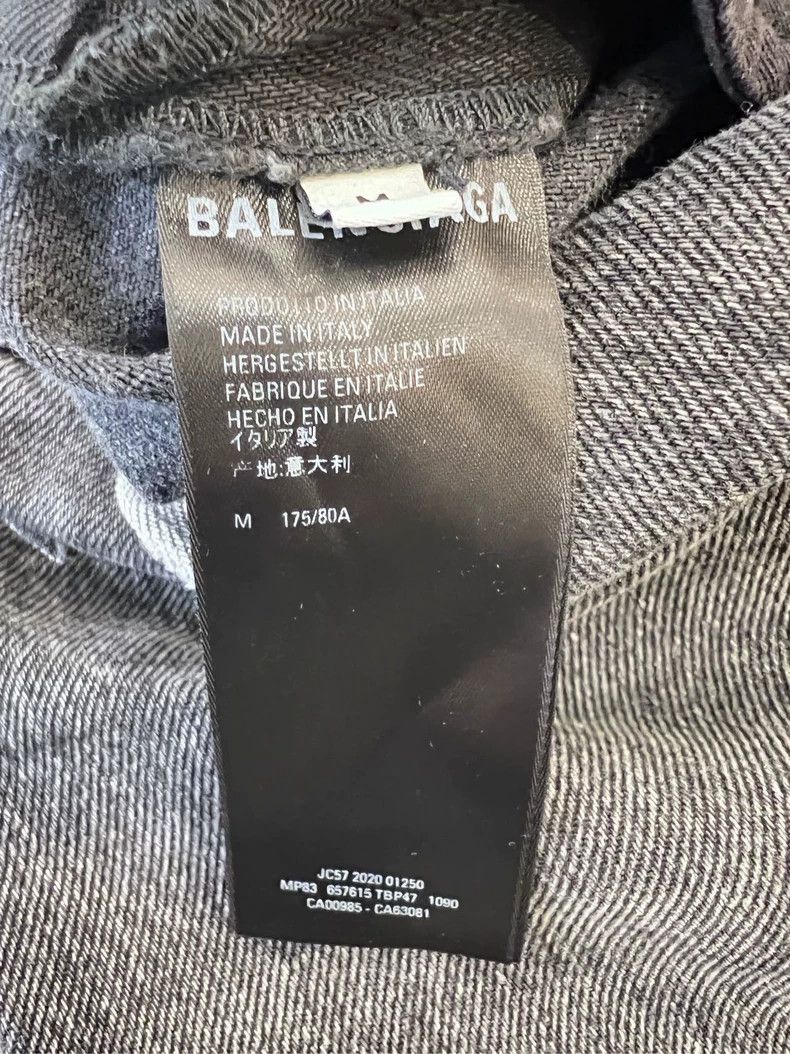 Balenciaga Balenciaga size M Logo Washed Belt Jeans Size US 26 / EU 42 - 5 Thumbnail