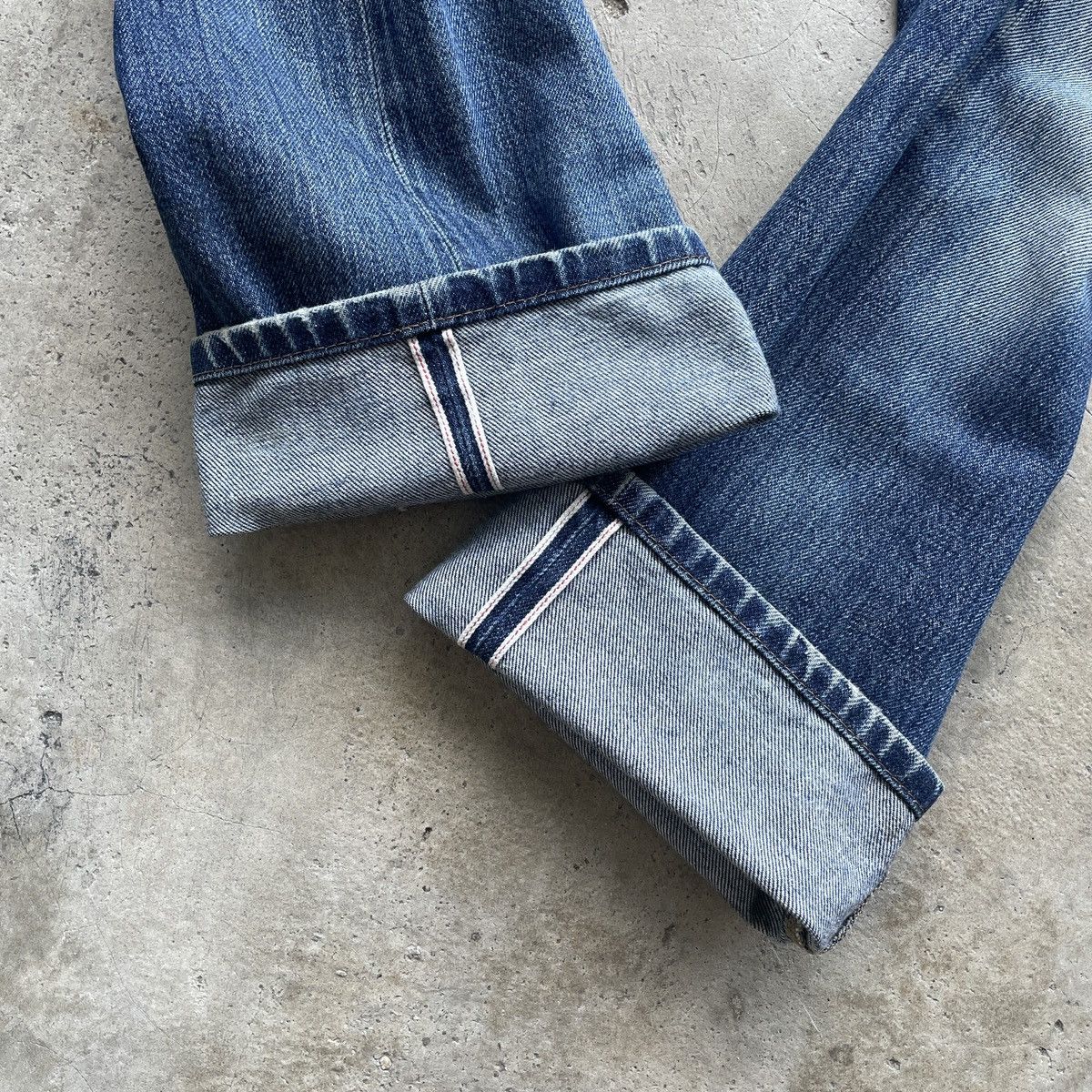 Japanese Brand W31 Vintage Japanese Redline Jeans Distressed Faded Pants Size US 31 - 8 Thumbnail