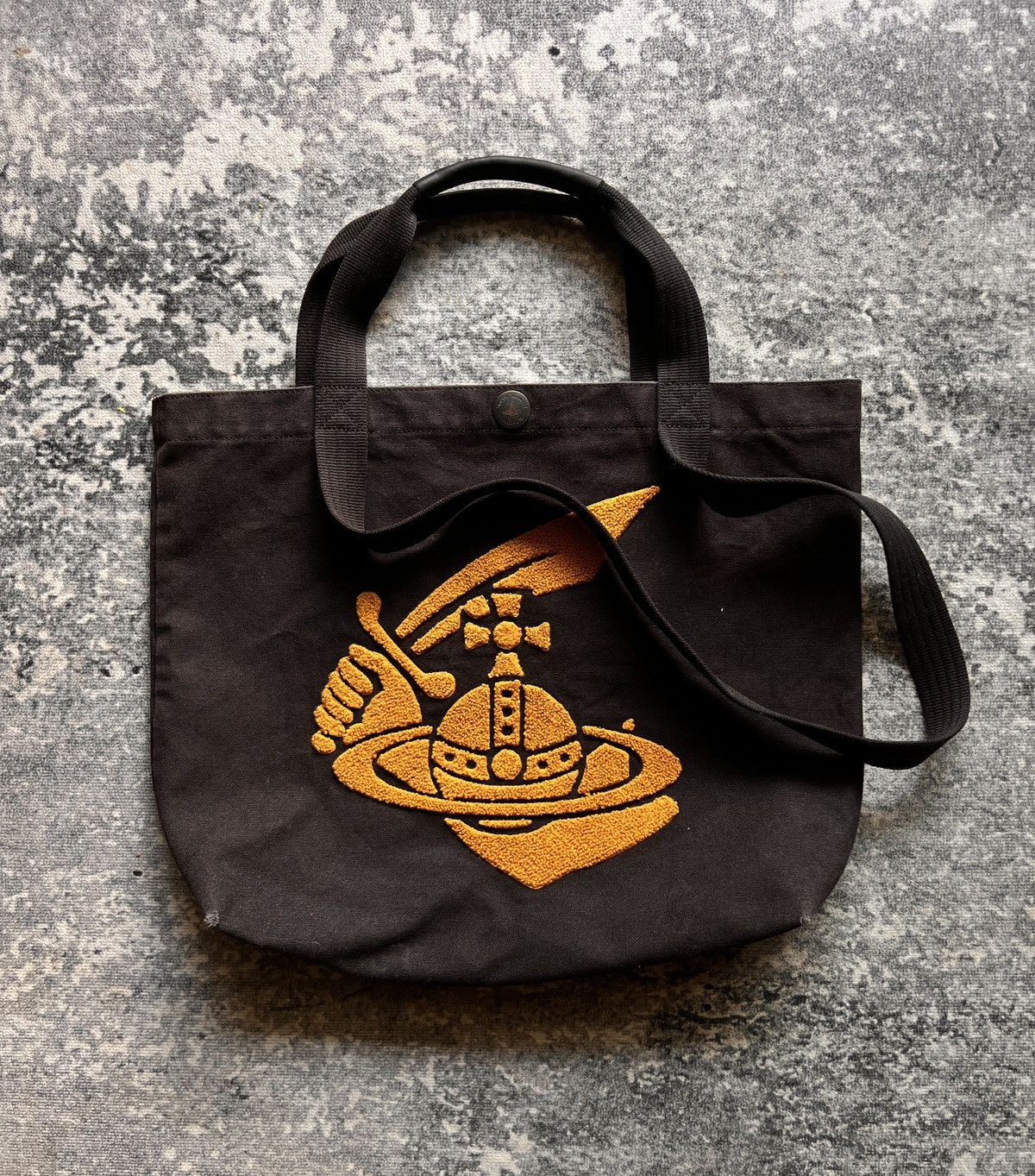 Vivienne Westwood Vivienne Westwood Anglomania Embroidery Logo Canvas Bag Size ONE SIZE - 1 Thumbnail