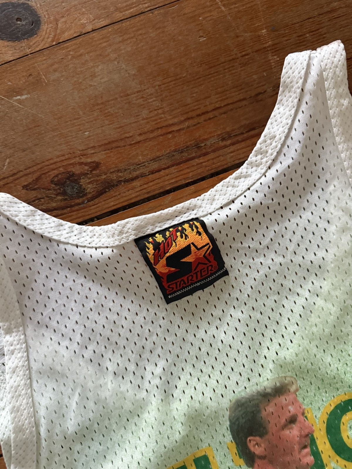 Starter × Vintage VINTAGE HOT STARTER LARRY BIRD BOSTON CELTICS JERSEY Size US XL / EU 56 / 4 - 3 Thumbnail