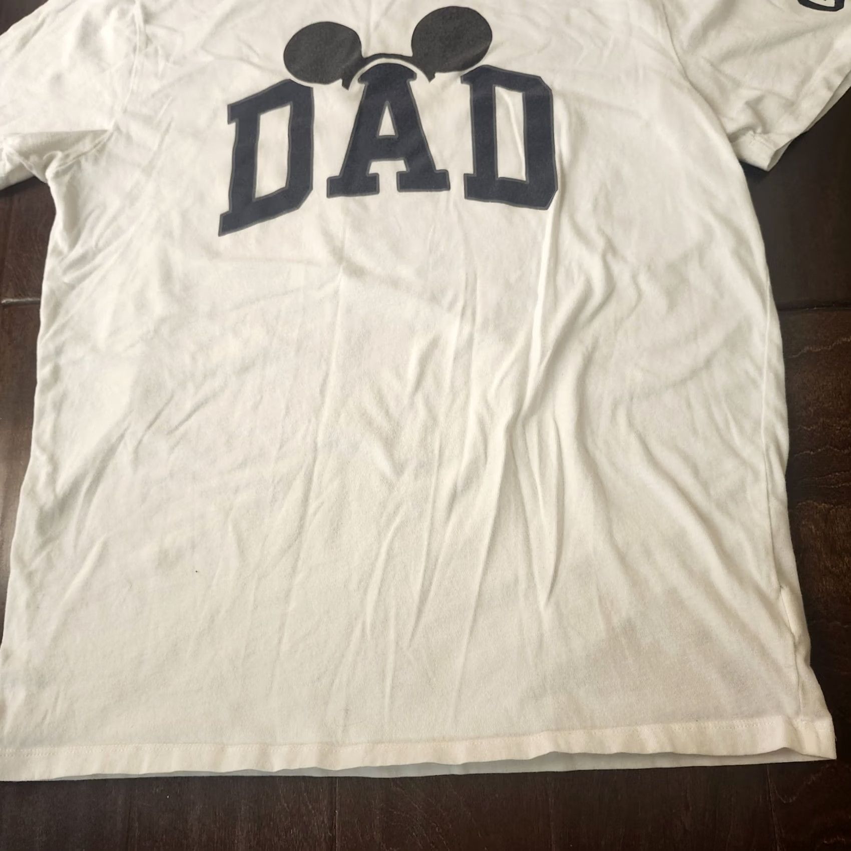 Gap GAP Disney Dad Mickey Shirt Mens Small White Graphic Fathers Day Tee Size US S / EU 44-46 / 1 - 6 Thumbnail