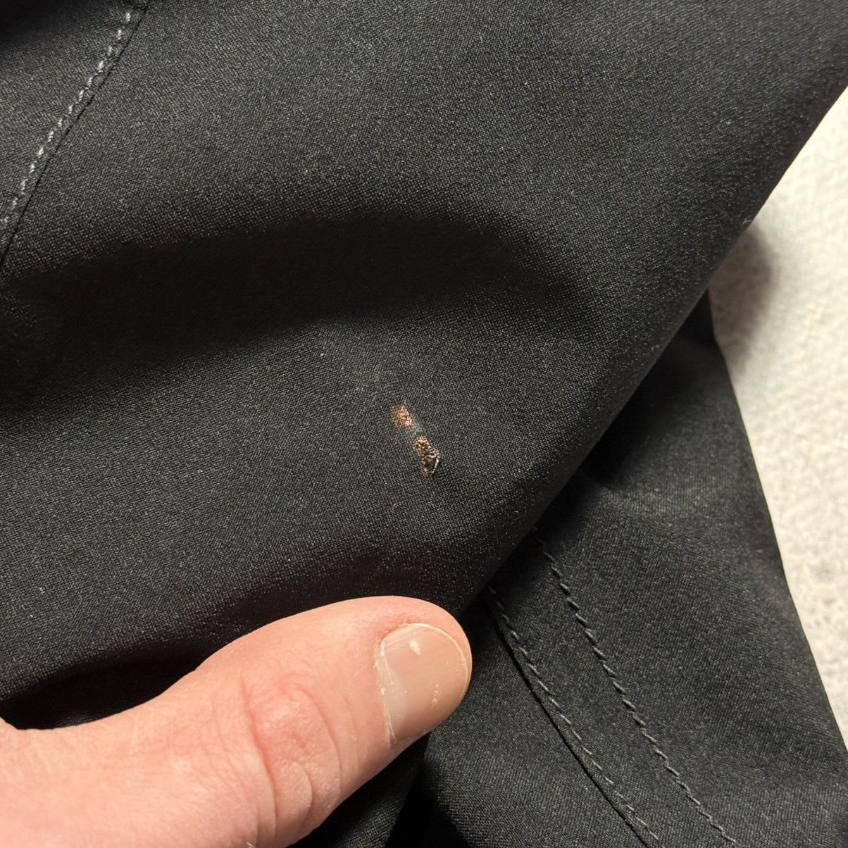 Prada Red Tab Reversible Gore Tex Black/Beige Nylon Jacket