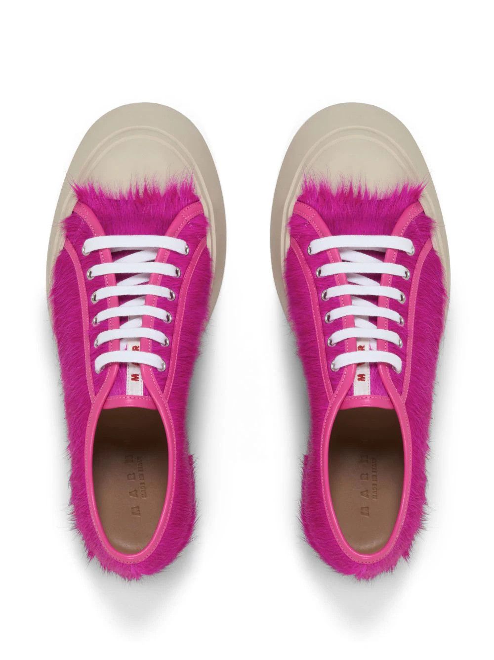 Marni o1w1db10524 Calfskin Sneakers in Pink Size US 11 / EU 44 - 4 Thumbnail