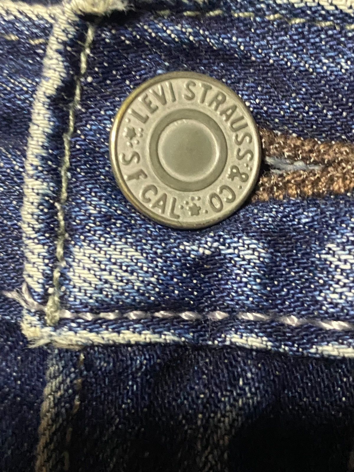 Levi's Vintage Clothing Levis 508 Y2K Unique Faded Slim Jeans Size US 34 / EU 50 - 8 Thumbnail