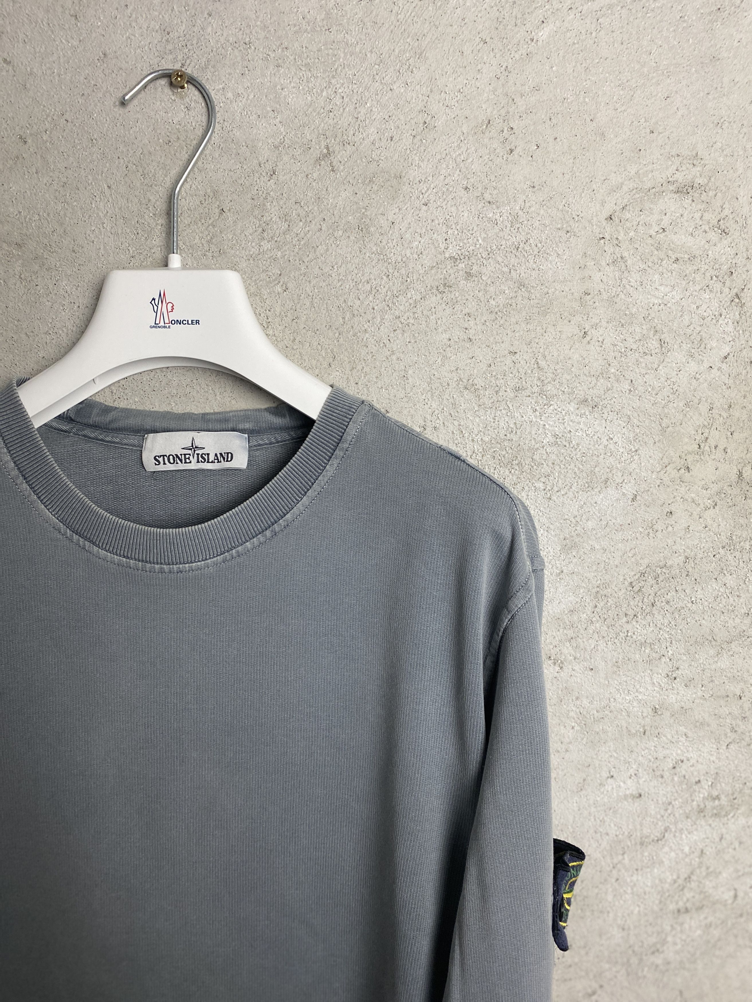 Stone Island Stone Island long sleeve t-shirt tee casual washed Size US L / EU 52-54 / 3 - 2 Thumbnail