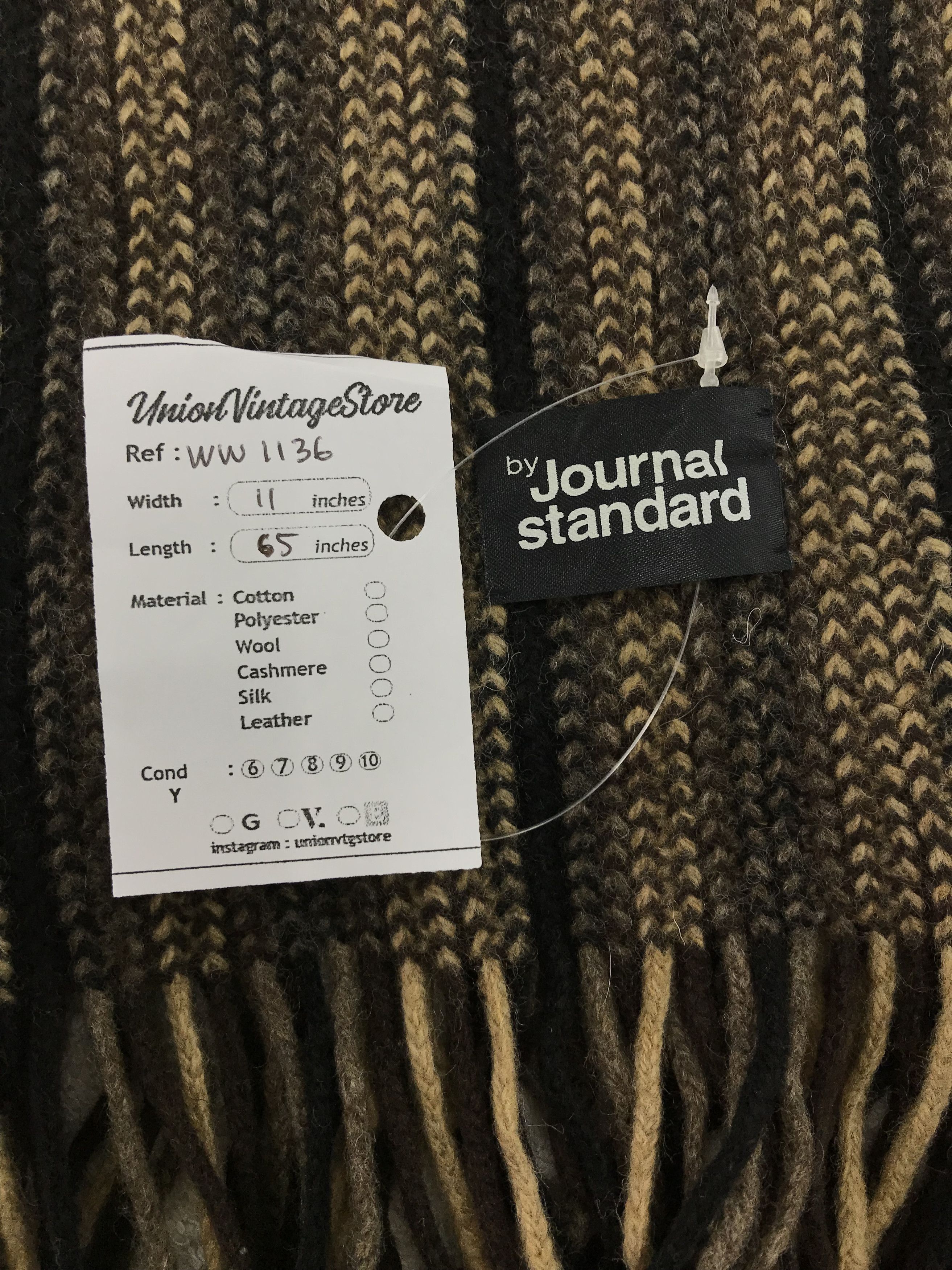 Journal Standard Journal Standard Scarf / Muffler / Neckwear - WW1136 Size ONE SIZE - 4 Thumbnail