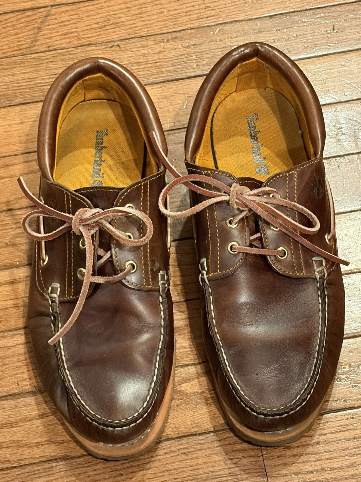 Timberland Timberland Mens 10m Leather Size US 13 / EU 46 - 1 Thumbnail