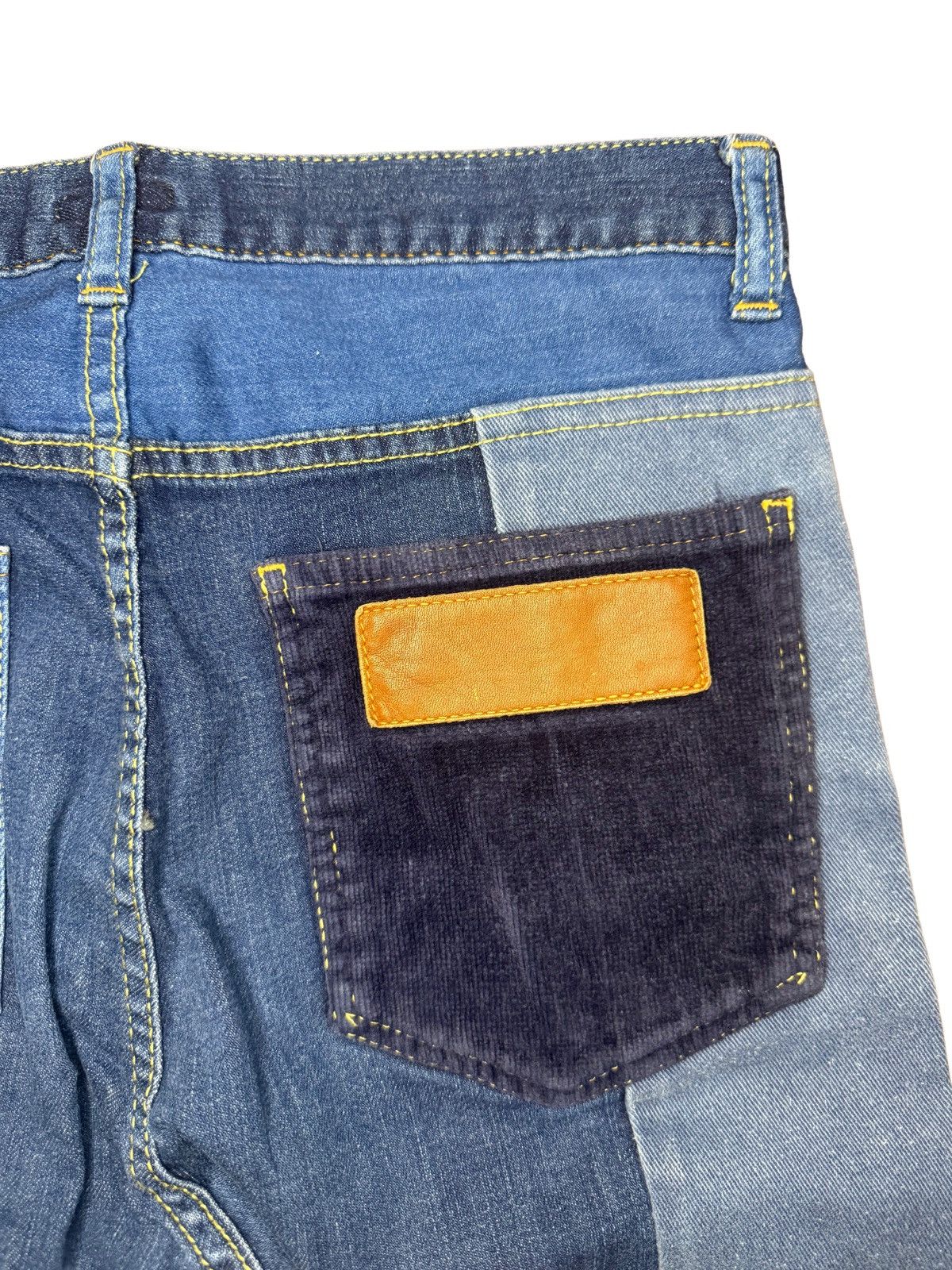 Kapital Kapital Patchwork Corduroy Jeans Size US 28 / EU 44 - 4 Thumbnail