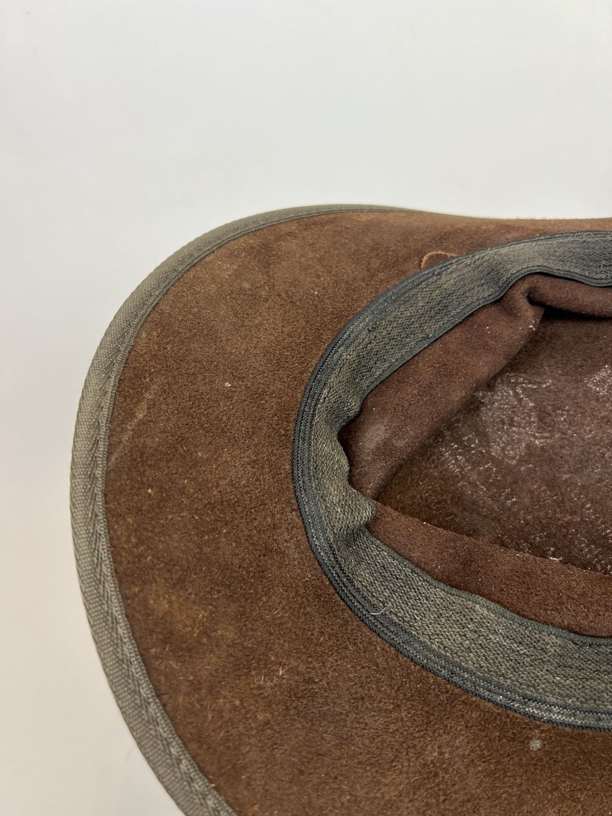 Other Vintage retro barmah leather cowboy punk rock western hat Size ONE SIZE - 7 Thumbnail