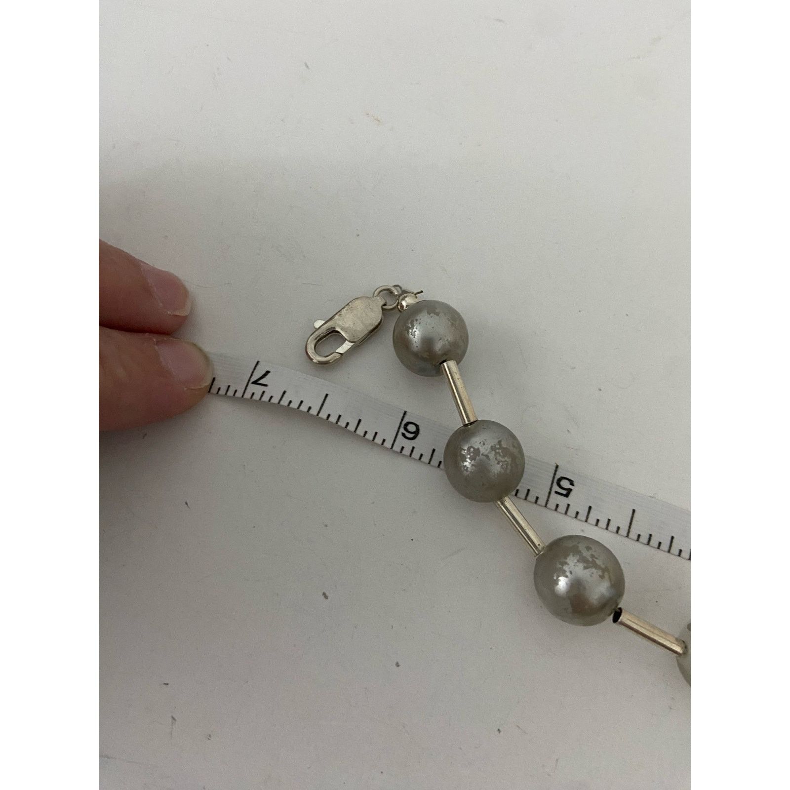 Other bead bracelet with sterling silver clasp Size ONE SIZE - 5 Thumbnail