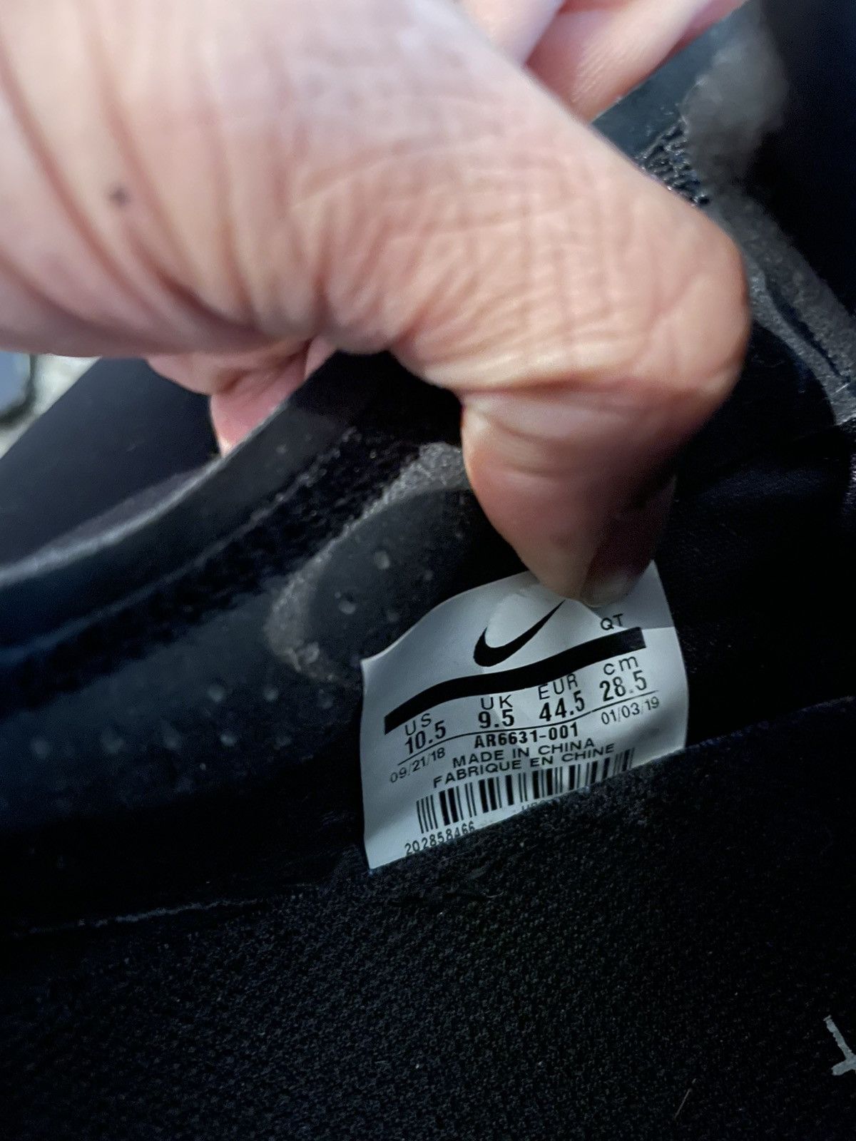 Nike Nike Air Max Vapor Max 2019 Size US 10.5 / EU 43-44 - 10 Thumbnail