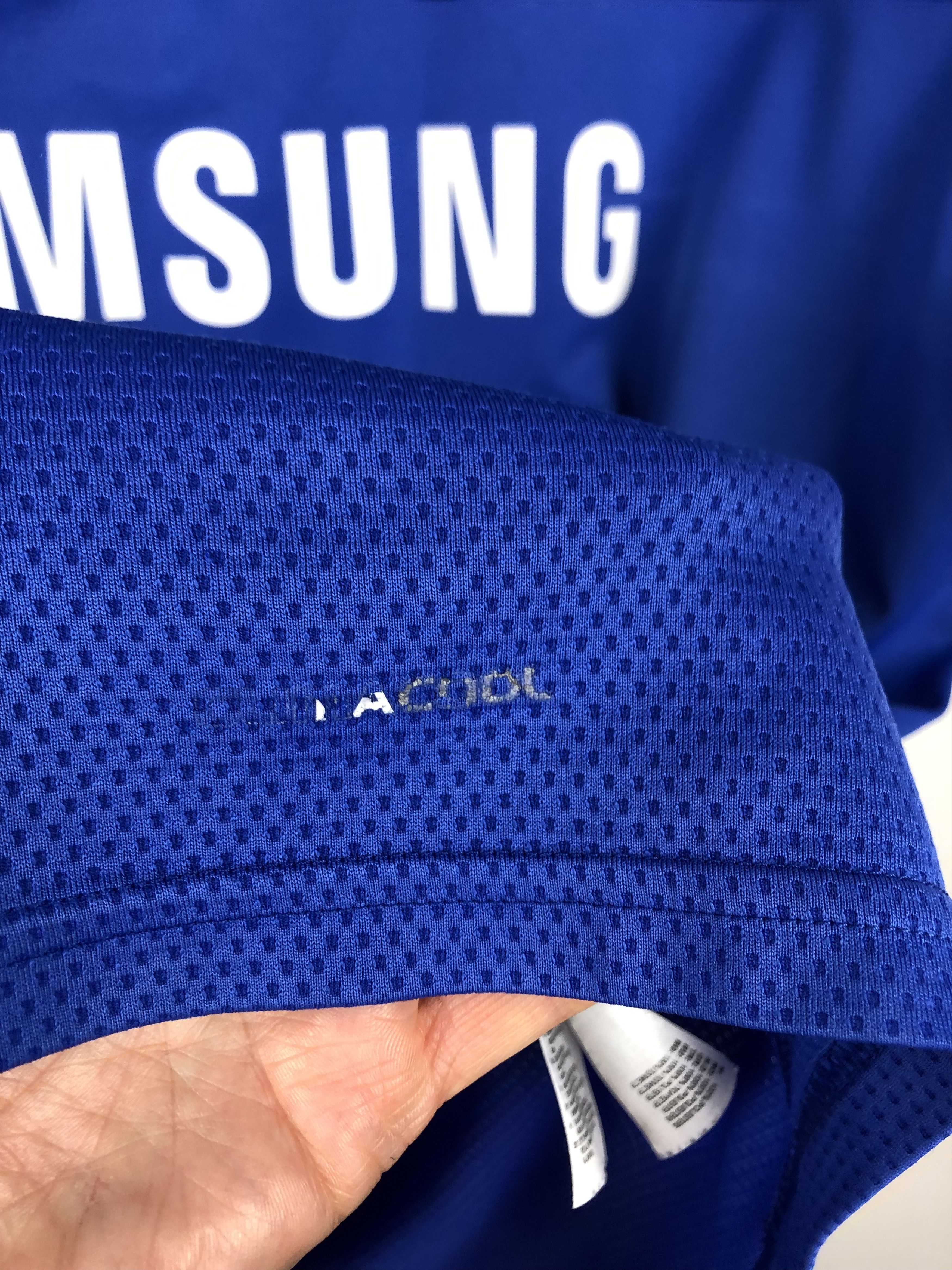 Adidas Chelsea Home football shirt 2009 Soccer Adidas Jersey Mens Size US XL / EU 56 / 4 - 5 Thumbnail