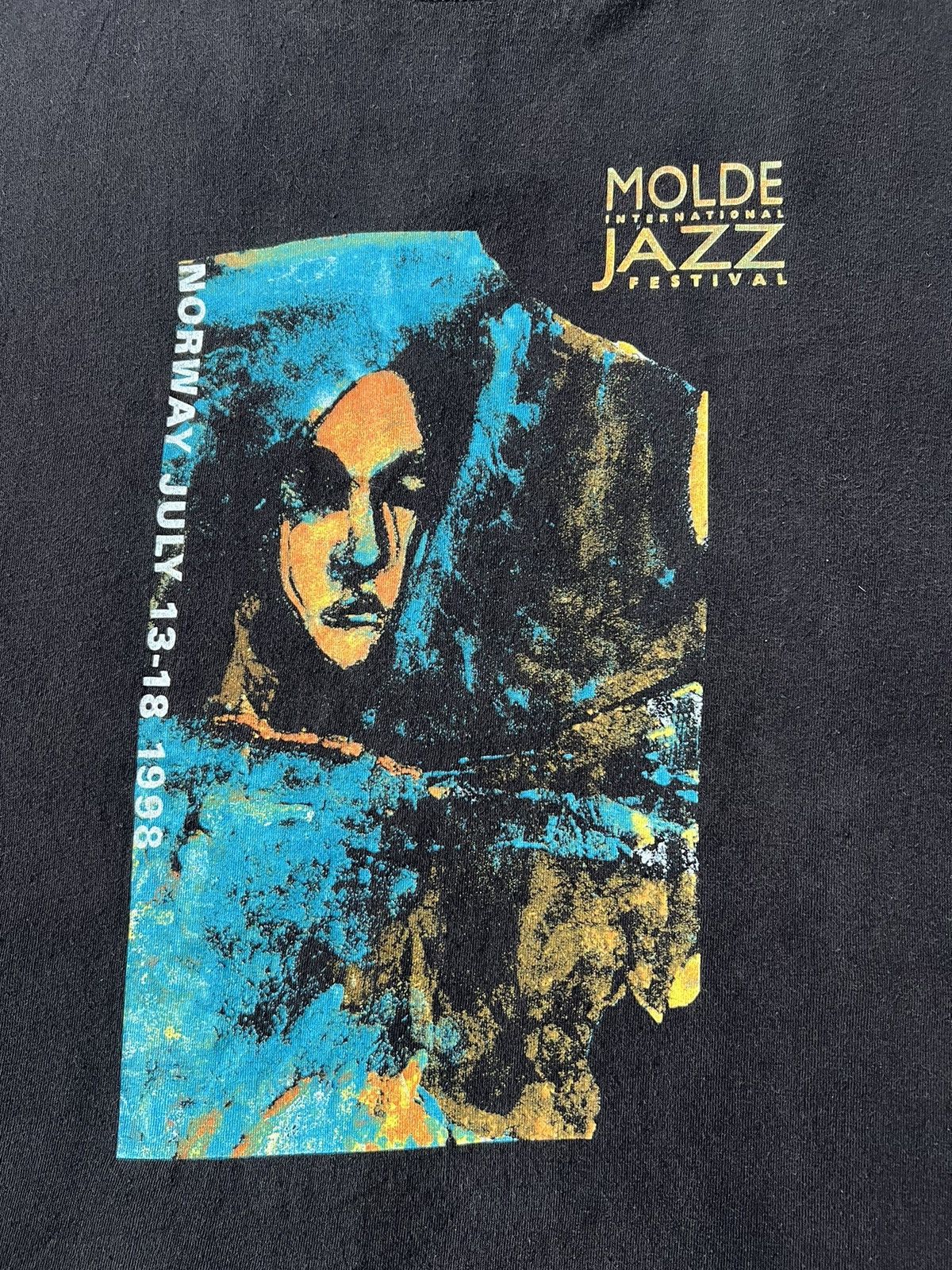 Vintage Vintage 1998 Molde International Jazz Festival MIJF T-shirt Size US XL / EU 56 / 4 - 6 Thumbnail
