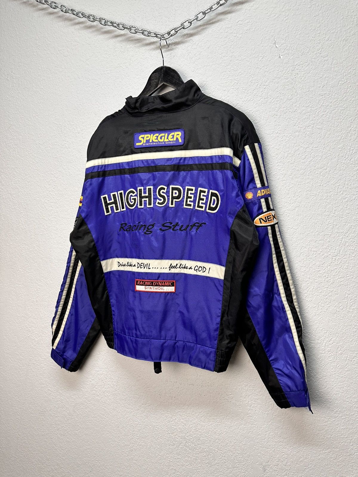 NASCAR Racing Jacket Moto Vodafone F1 Nascar Leather Red Bull Lucky Size US M / EU 48-50 / 2 - 11 Thumbnail
