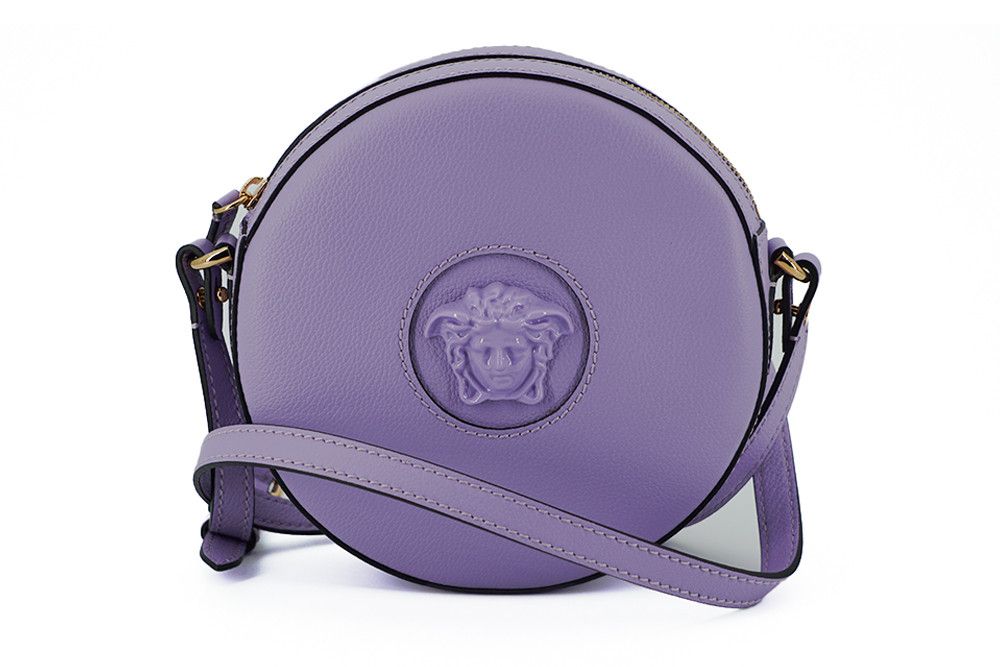 Versace Elegant Purple Round Shoulder Women's Bag Size ONE SIZE - 1 Thumbnail