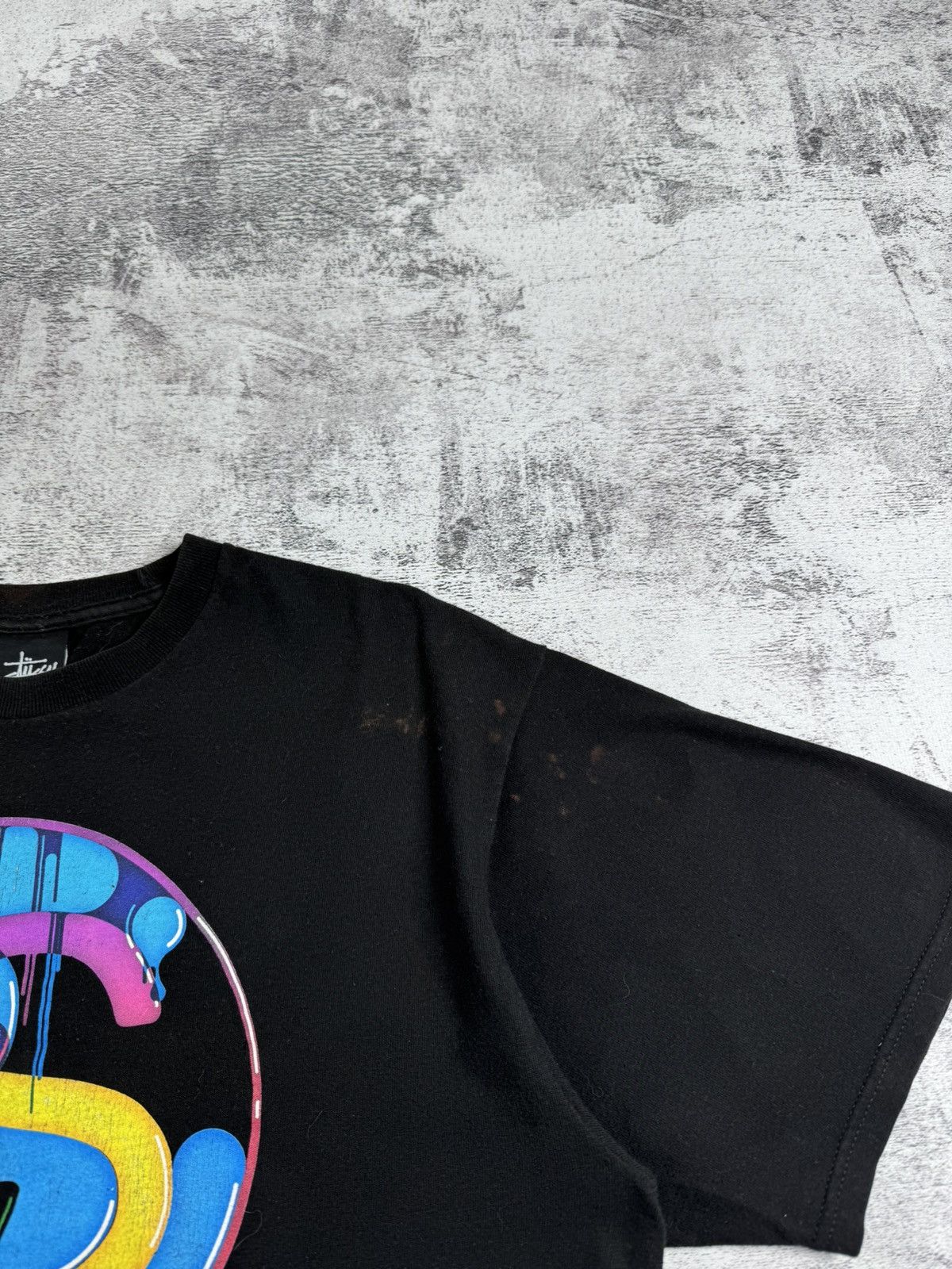 Stussy STUSSY Big SS Paint Mexico USA Rap 90S Hip Hop T Shirt Tee Size US M / EU 48-50 / 2 - 8 Thumbnail