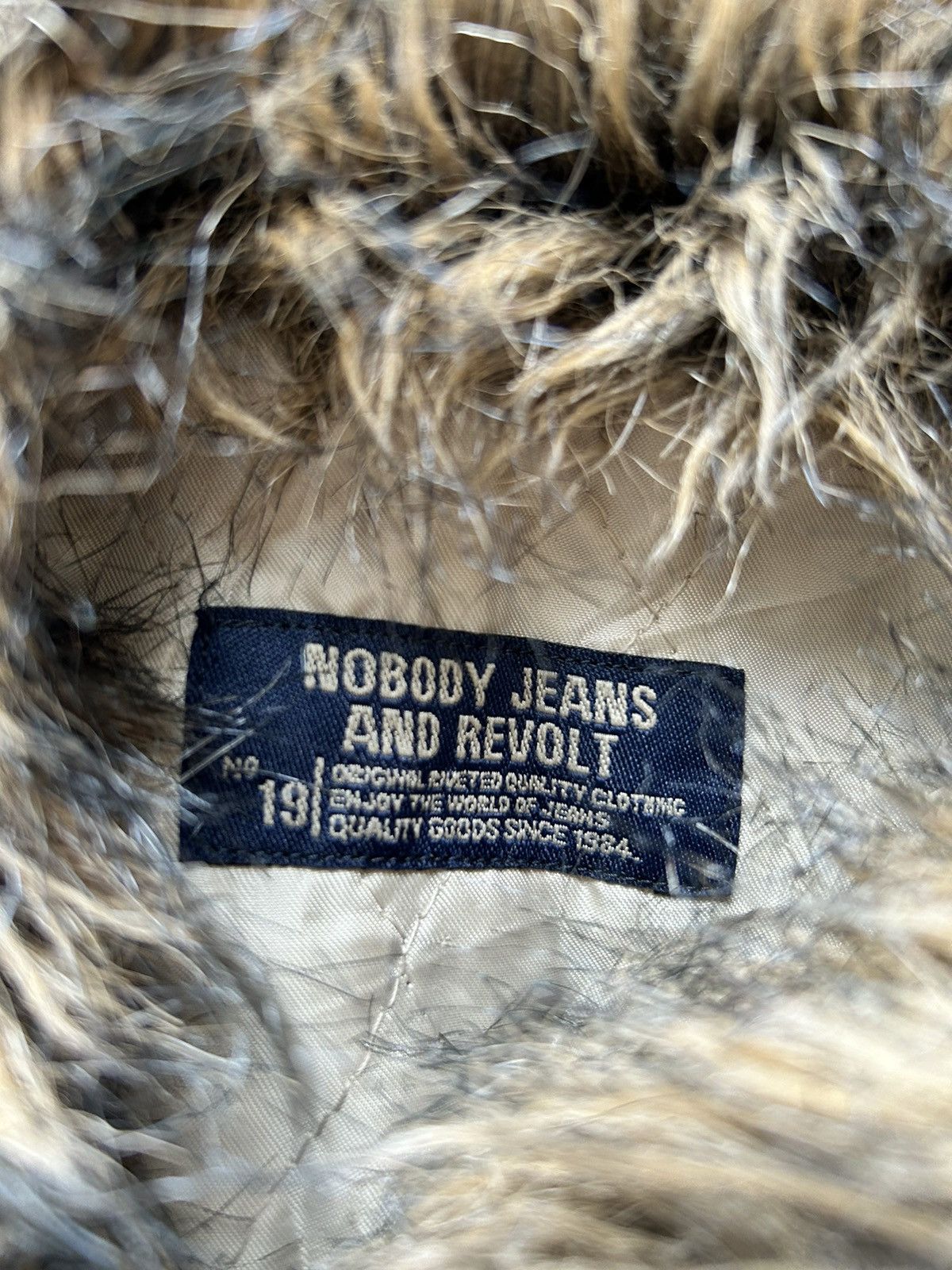 14th Addiction Fur Denim Jacket Nobody Jeans Ifsixwasnine Lgb Size US S / EU 44-46 / 1 - 7 Thumbnail