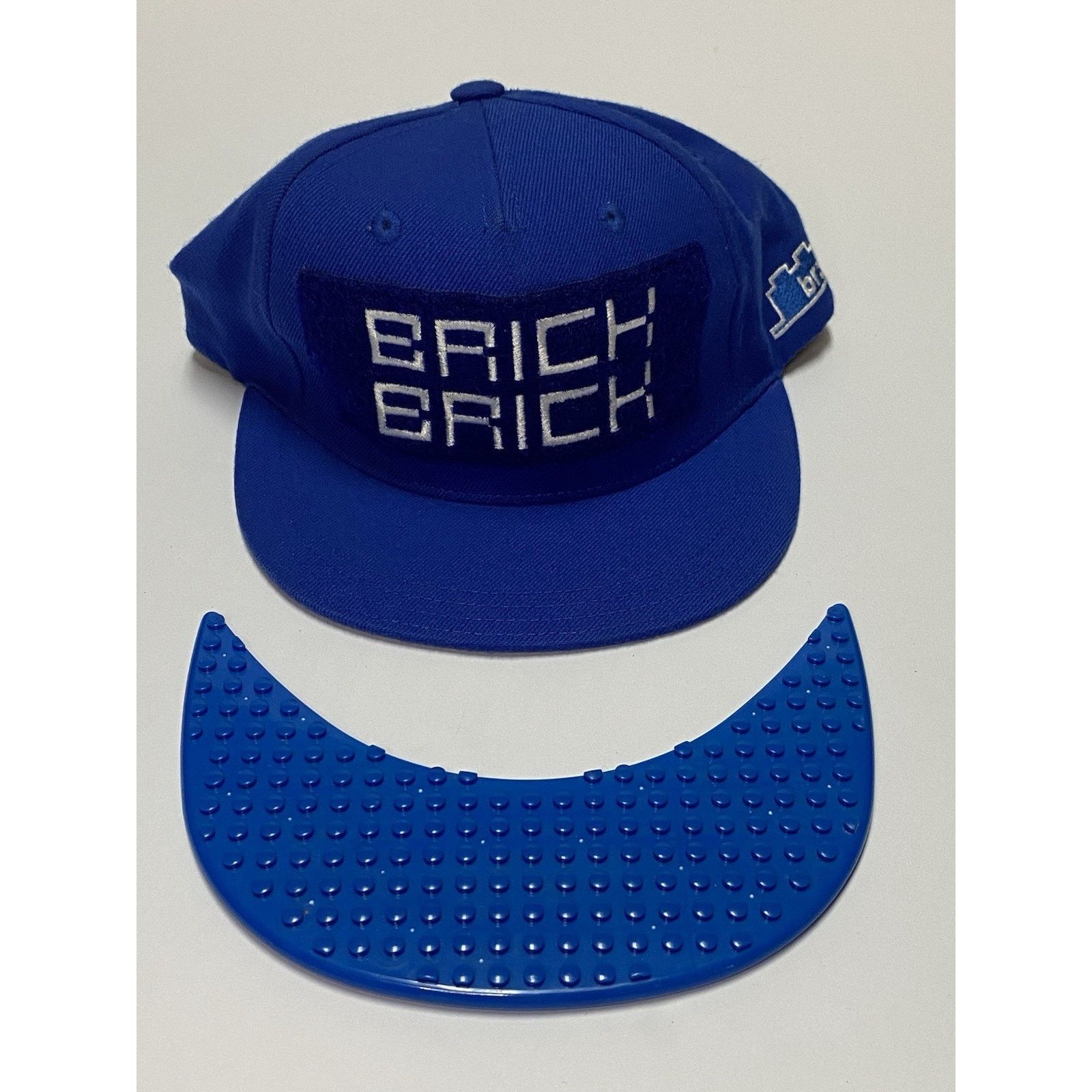 Other Brick Building Block Display Baseball Snap Blue Hat/Cap Size ONE SIZE - 6 Thumbnail