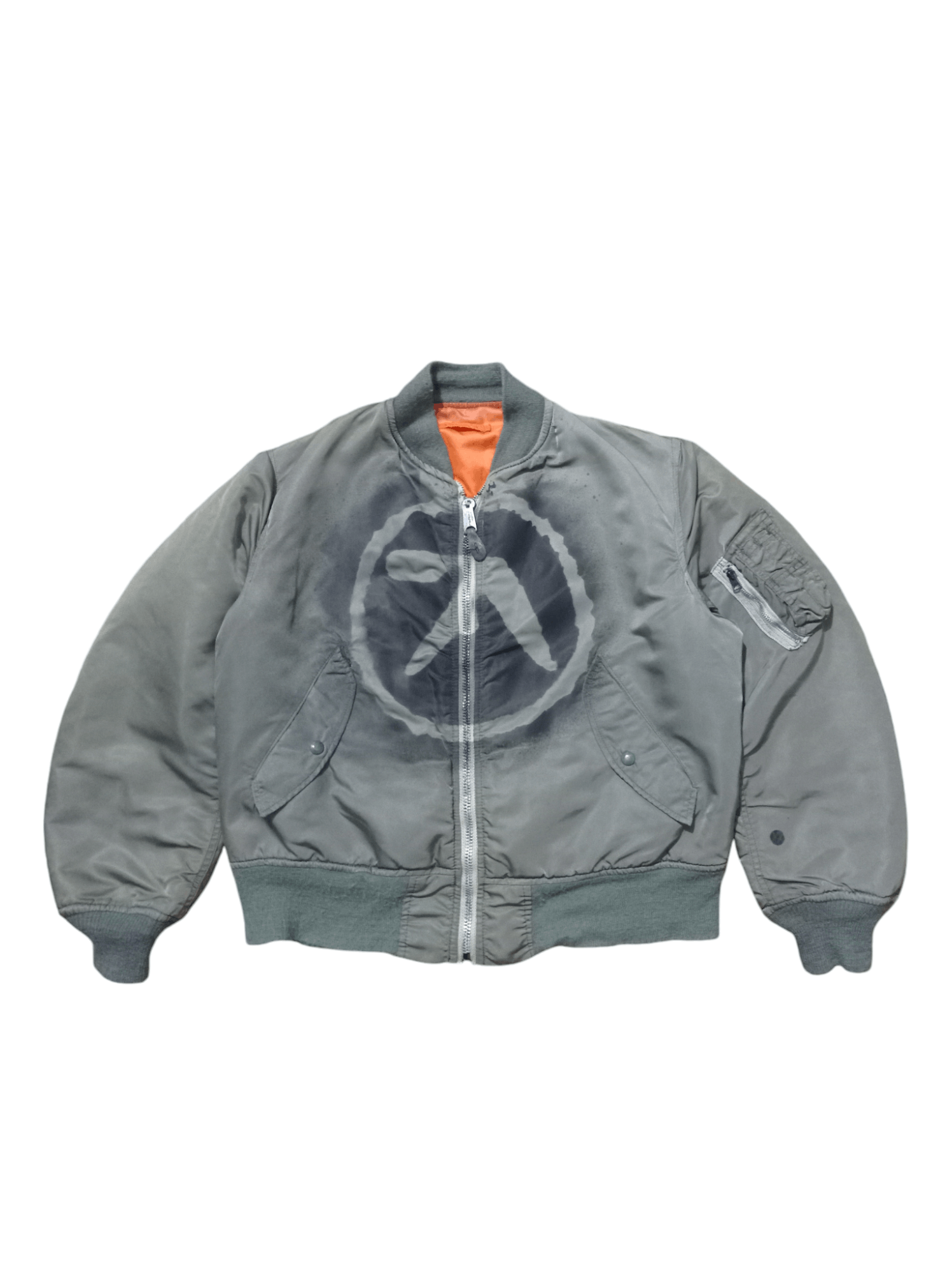 y*k様 希少‼️ 00s aphex twin ma-1 フライトジャケット Apex Aphex twin x Vintage x Alpha industries | Grailed