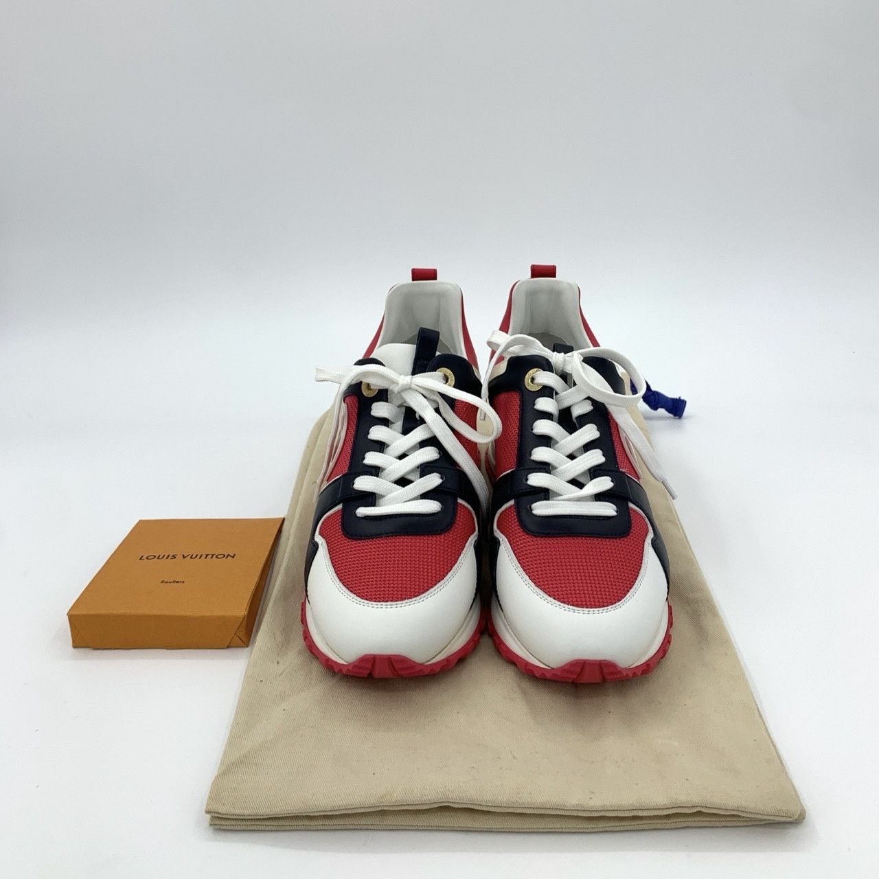 Yves Saint Laurent Louis Vuitton LV Logo Two-Tone Lace-Up Casual Sneakers Size US 4 / IT 34 - 8 Thumbnail