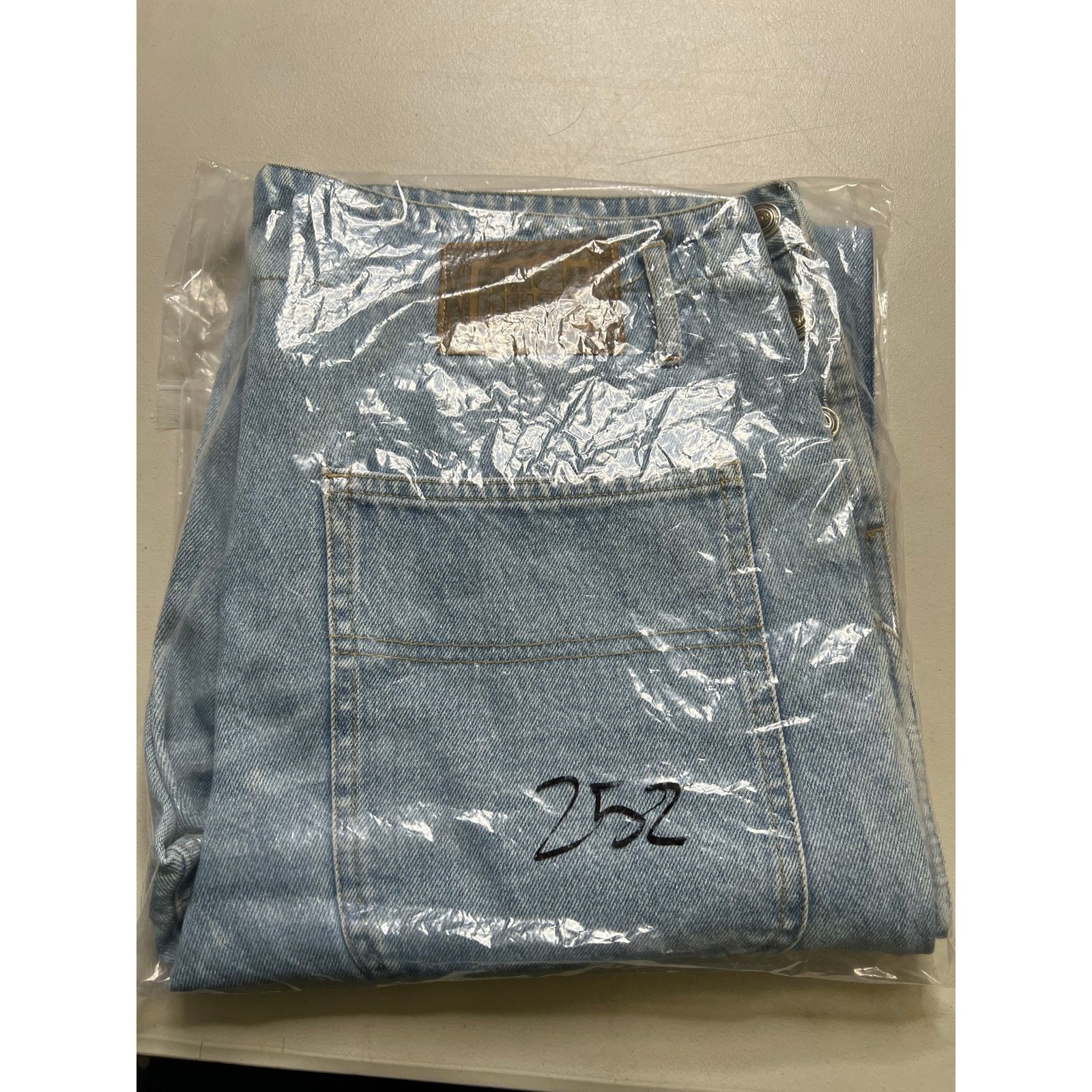 Vintage Vintage Nada Nuff Contempo Denim Jeans Women L Sz 35x30.5 Size 35" - 13 Thumbnail