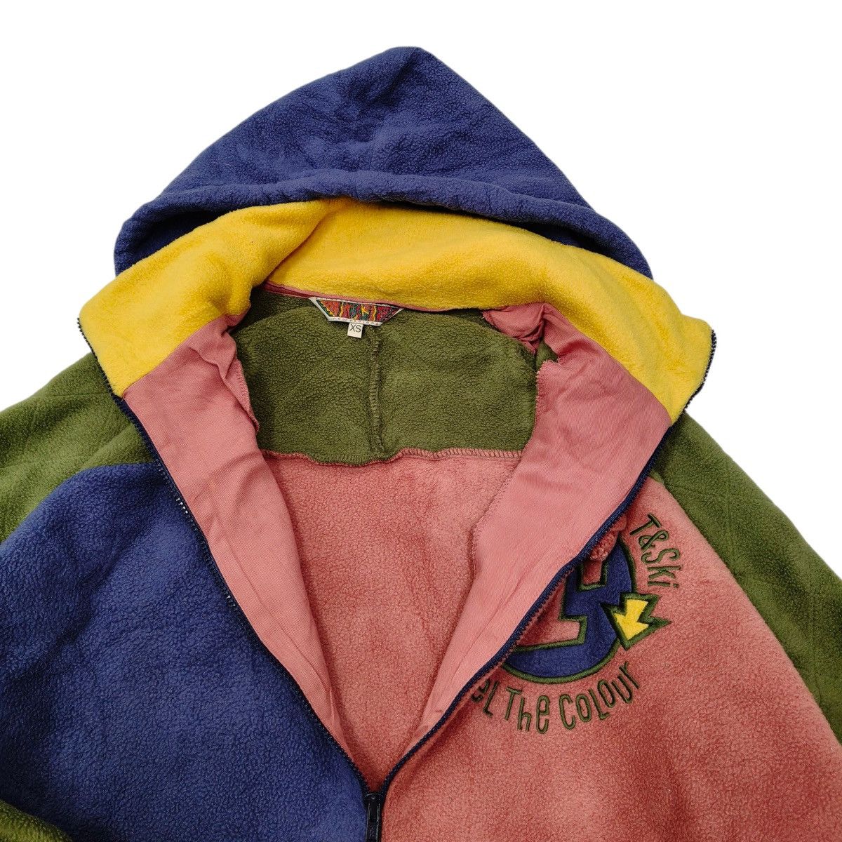 Vintage Vintage T&Ski New Zealand 90's Fleece Hoodie Size US XS / EU 42 / 0 - 4 Thumbnail