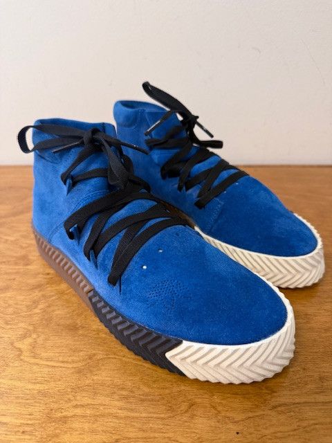 Adidas × Alexander Wang Adidas x Alexander Wang AW Skate Mid Blue Suede (AC6849) Size US 7.5 / EU 40-41 - 1 Thumbnail