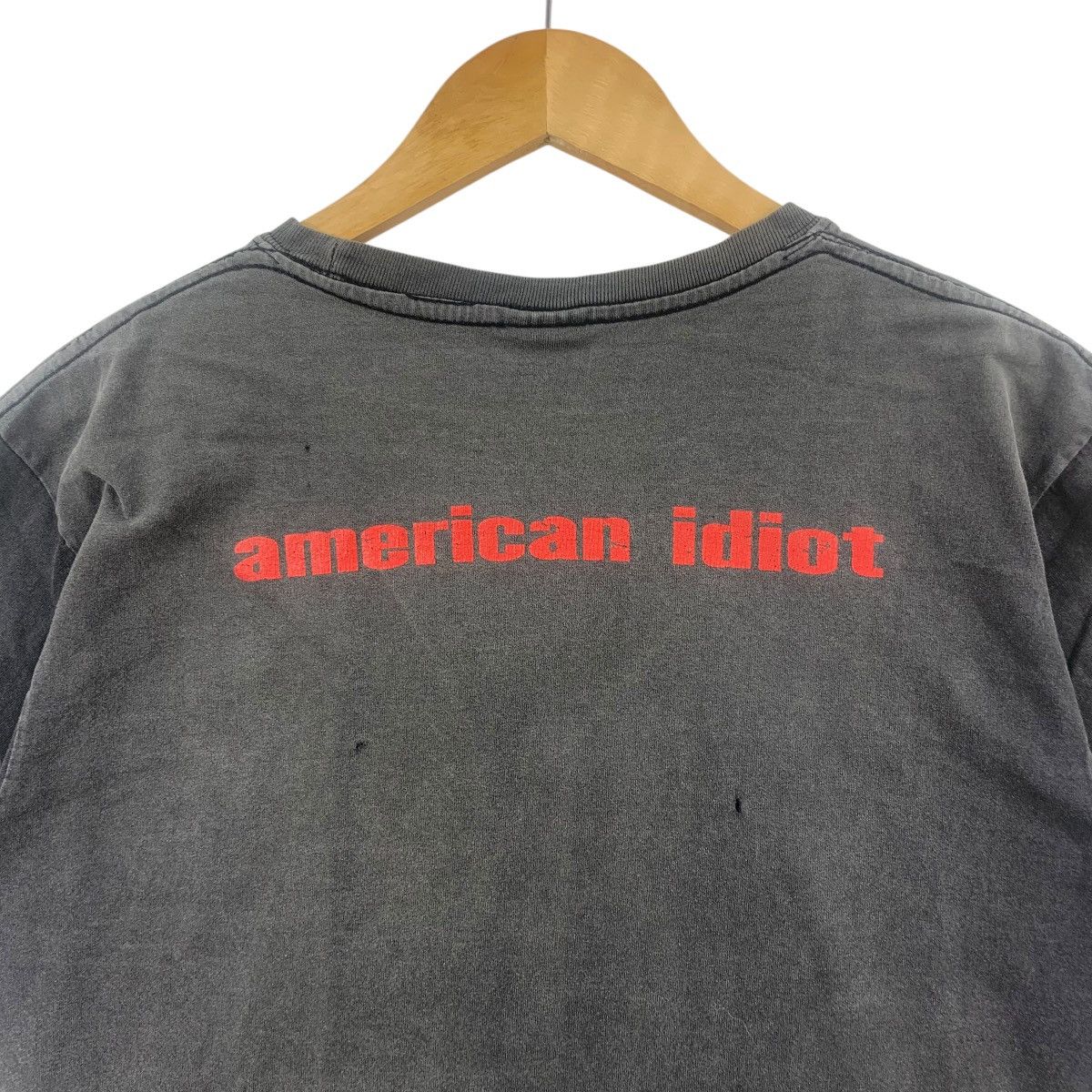 Band Tees Vintage GREEN DAY American Idiot Album Distress Tee Shirt Size US M / EU 48-50 / 2 - 7 Thumbnail