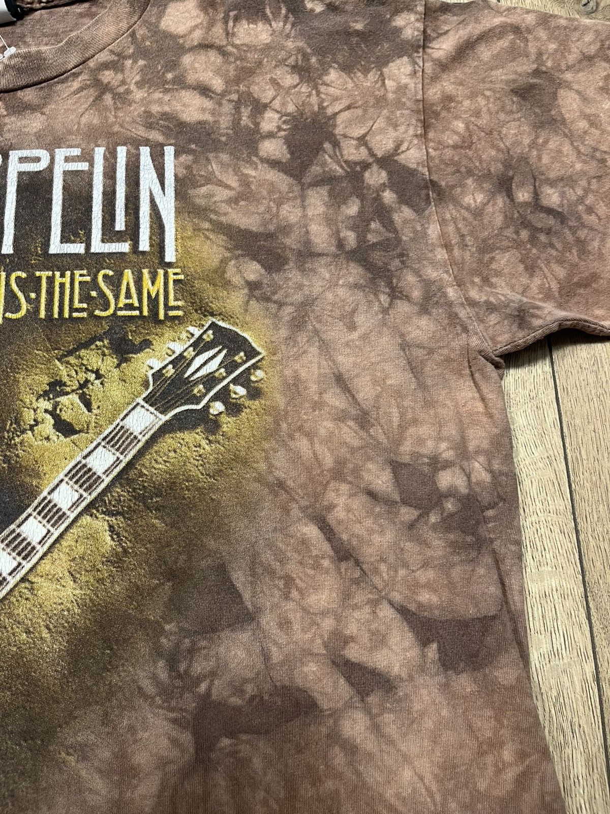 Led Zeppelin Vintage Led Zeppelin Liquid Blue Tie Size US L / EU 52-54 / 3 - 4 Thumbnail