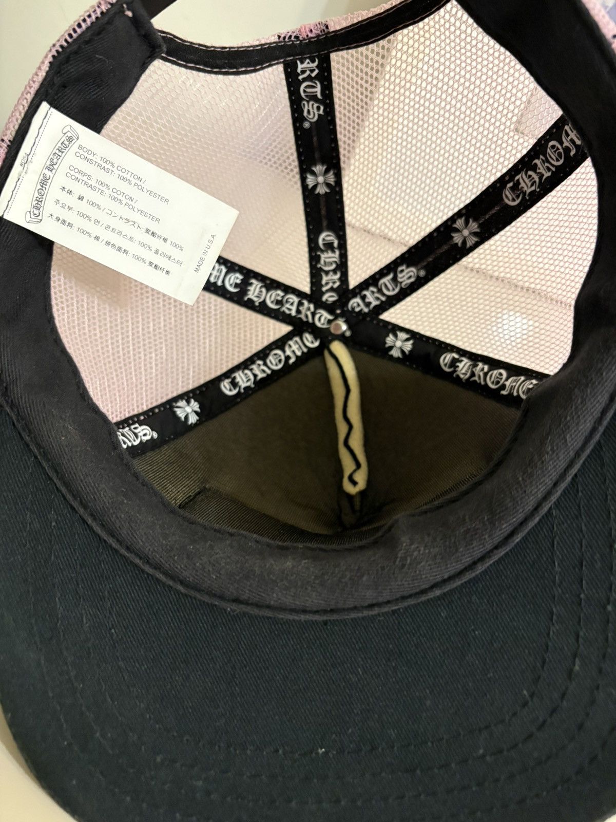 Chrome Hearts Chrome Hearts Pink/Black Trucker Hat Size ONE SIZE - 10 Thumbnail