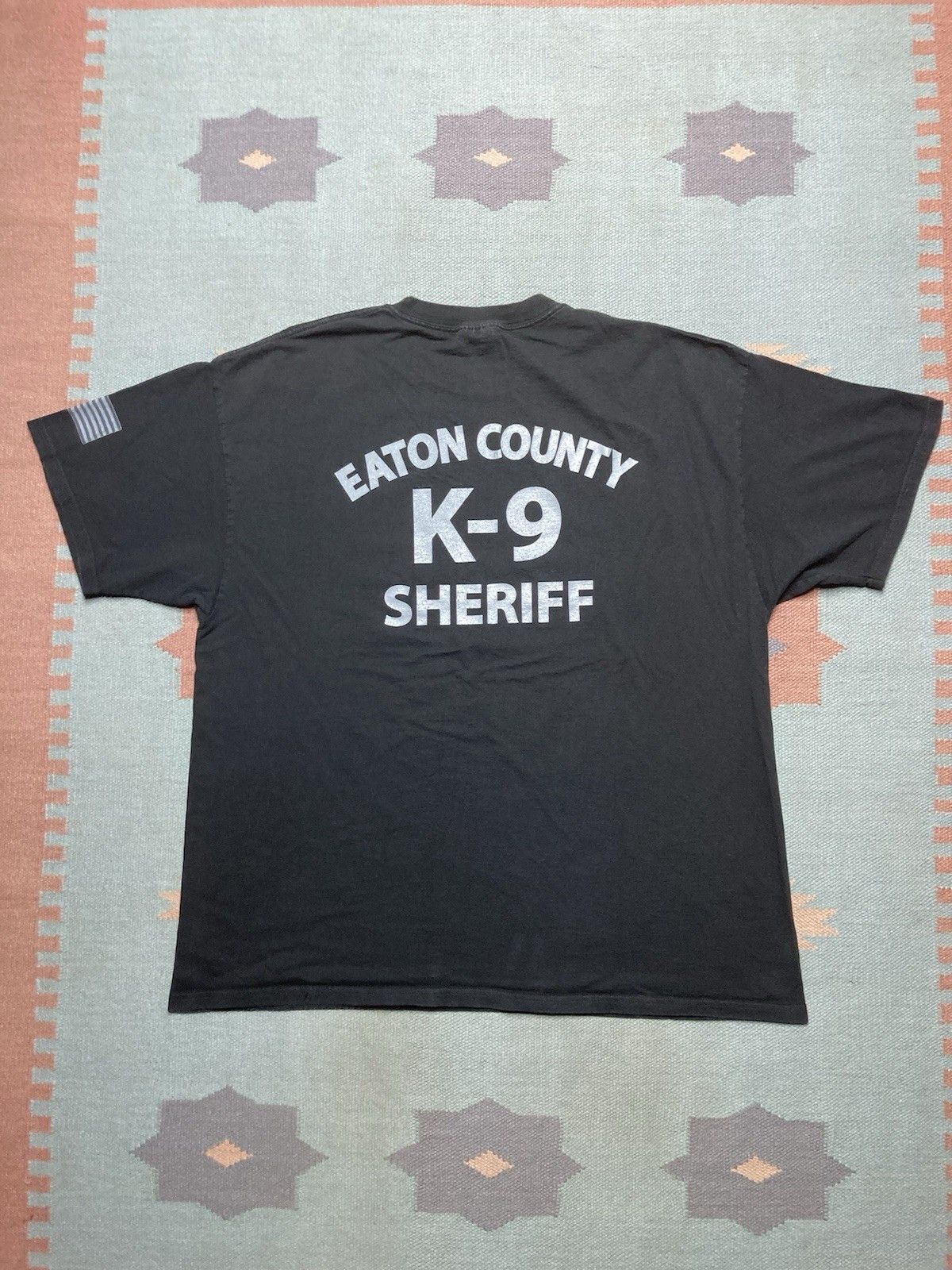 Vintage tshirt Eaton county Sheriff department K9 rusty Michigan XXL Size US XXL / EU 58 / 5 - 6 Thumbnail