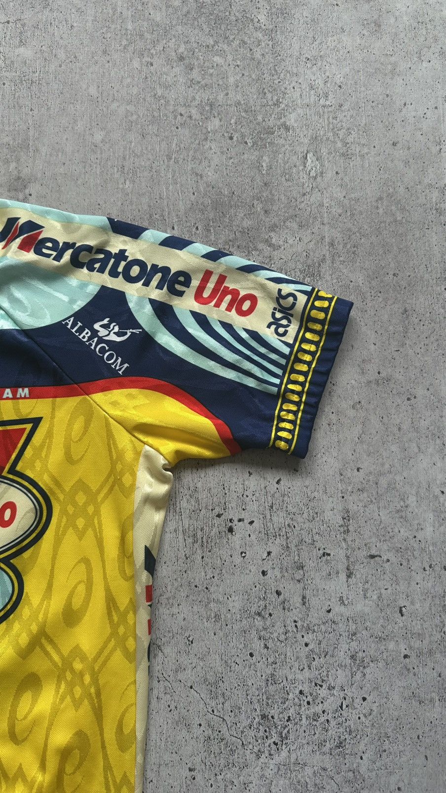 1999 Asics Bianchi Mercatone Uno Vintage Cycling Jersey