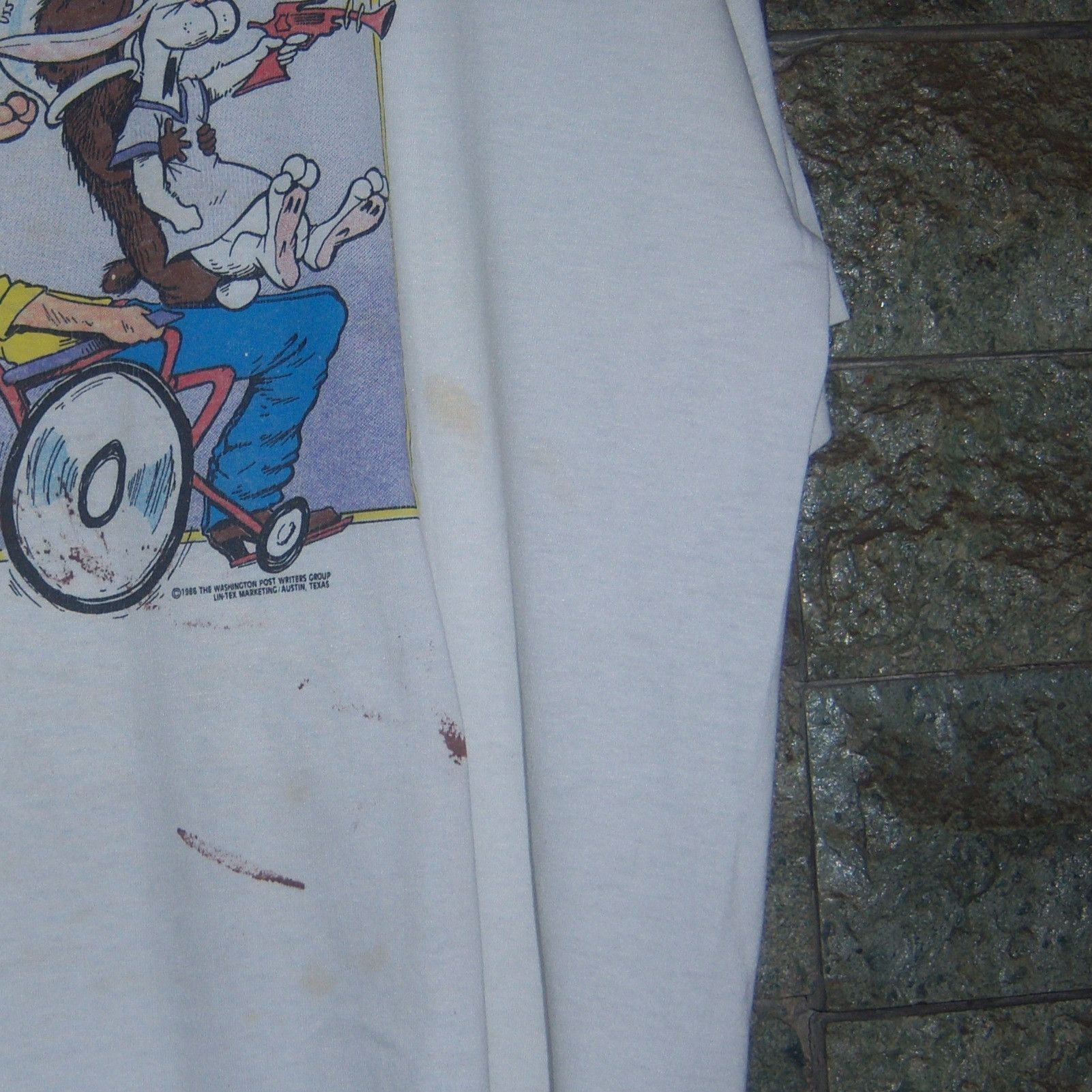 Vintage 1986 Bloom County T shirt Berkeley Breathed Size US M / EU 48-50 / 2 - 5 Thumbnail