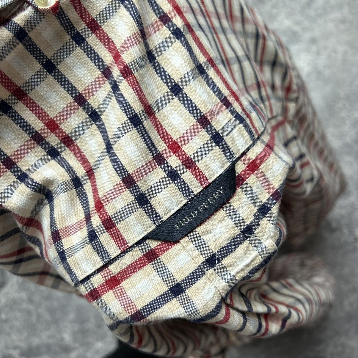 Fred Perry Vintage Fred Perry Small logo Checked button shirt Size US XXL / EU 58 / 5 - 11 Thumbnail