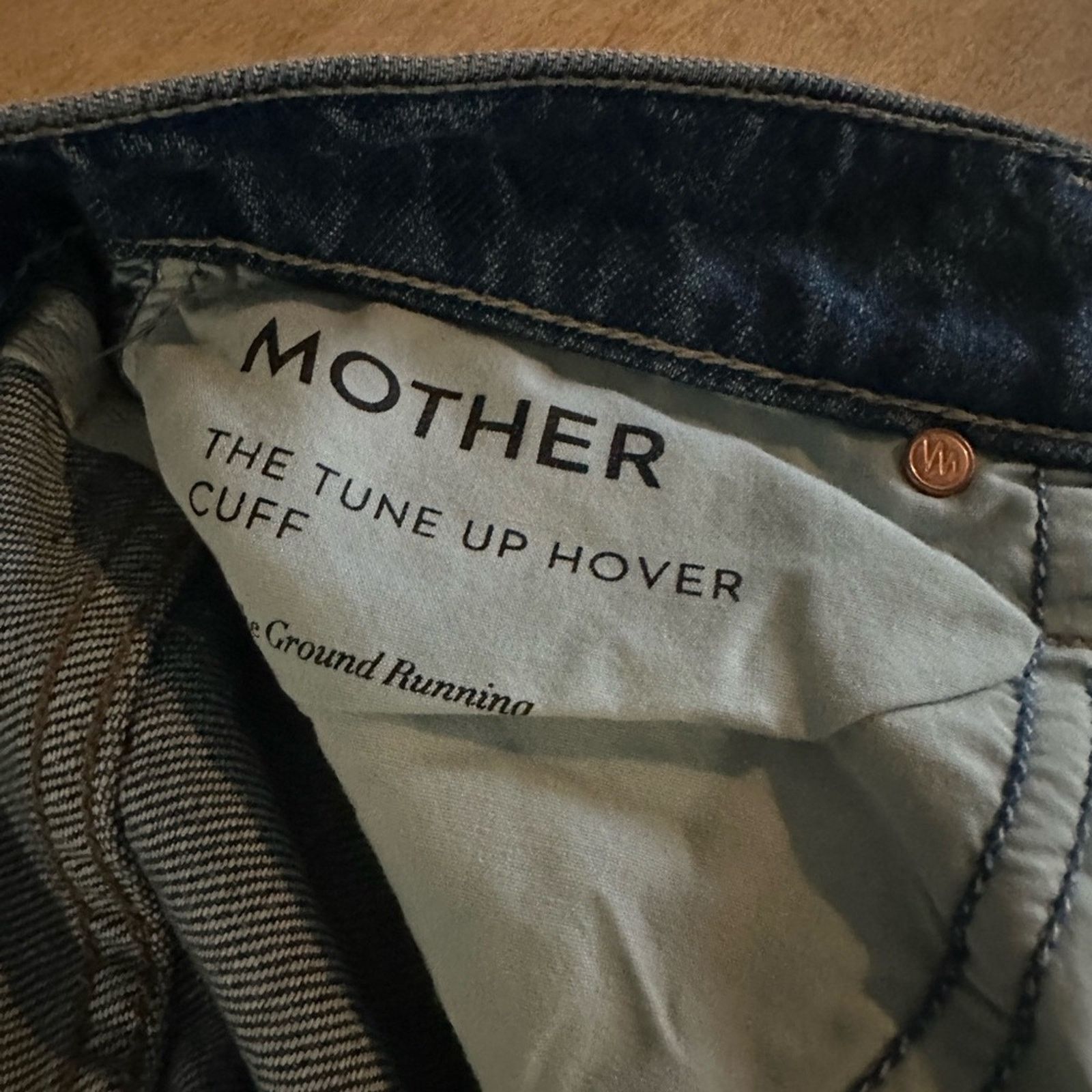 MOTHER NEW MOTHER SUPERIOR The Tune Up Hover Cuff Jean - 25 - $258 Size 25" / US 0 / IT 36 - 12 Thumbnail