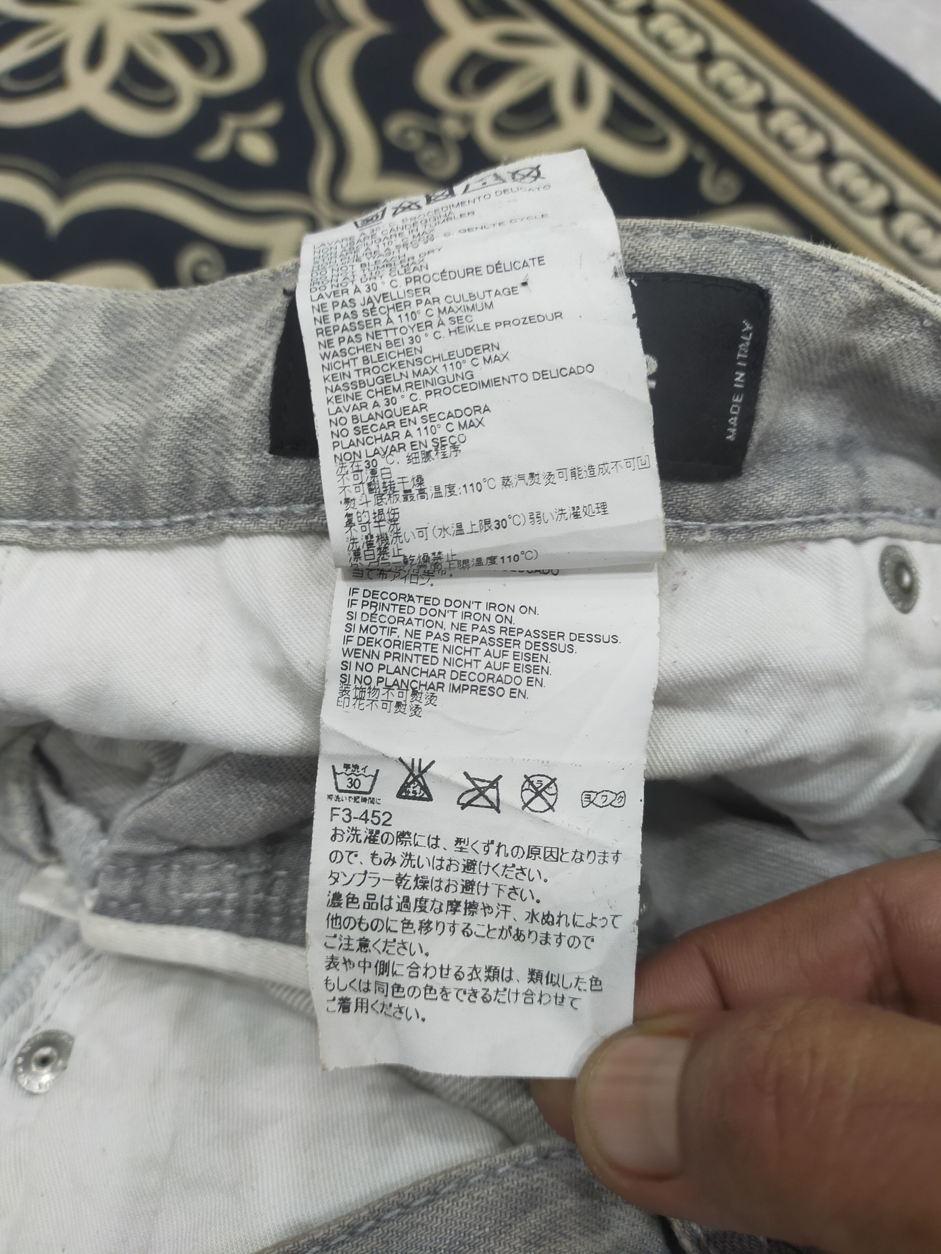Dsquared2 × Japanese Brand × Le Grande Bleu (L.G.B.) Dsquared Sexy Twist Jean Size US 33 - 9 Thumbnail