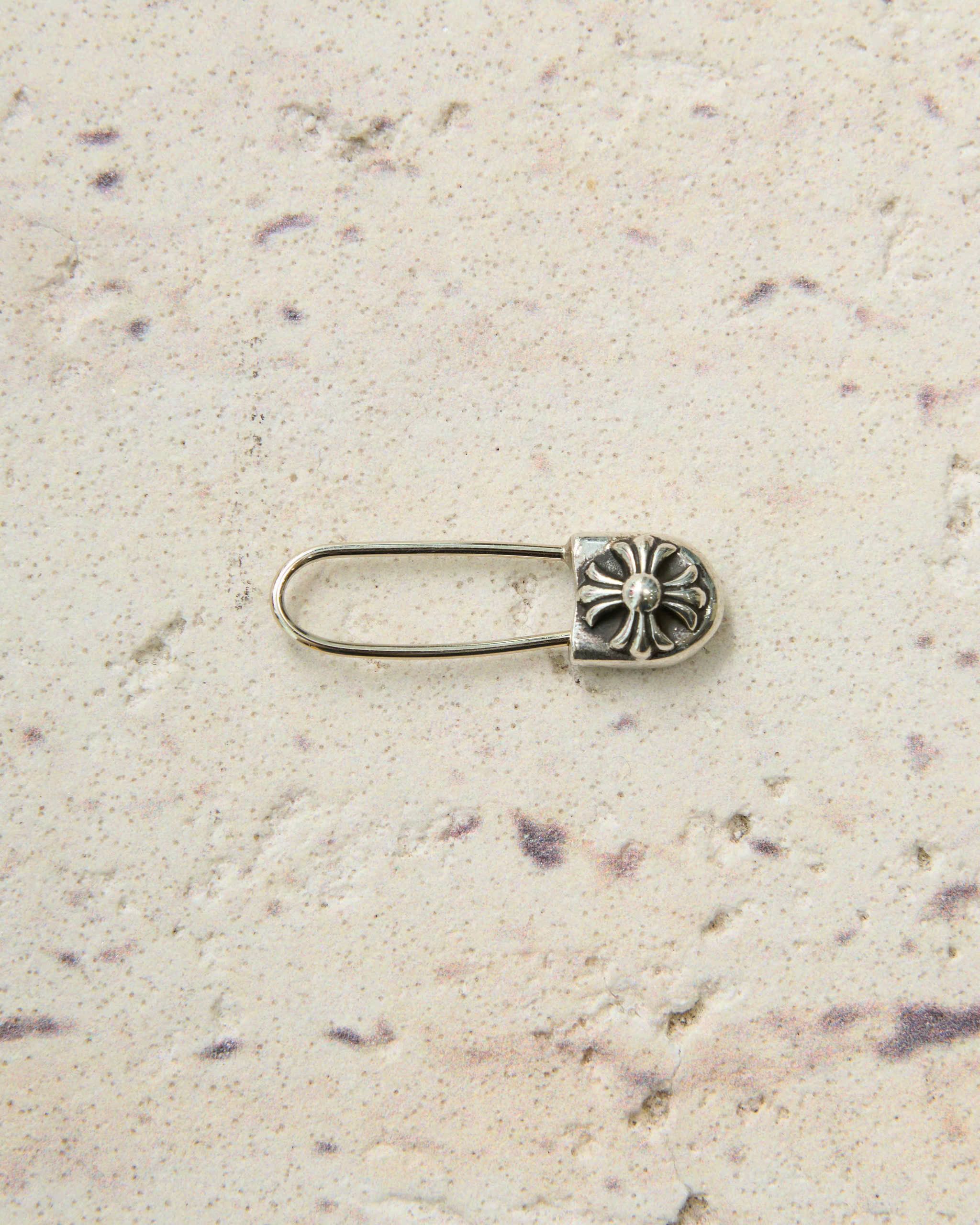 Chrome Hearts Chrome Hearts Safety Pin sliver earring Size ONE SIZE - 2 Thumbnail