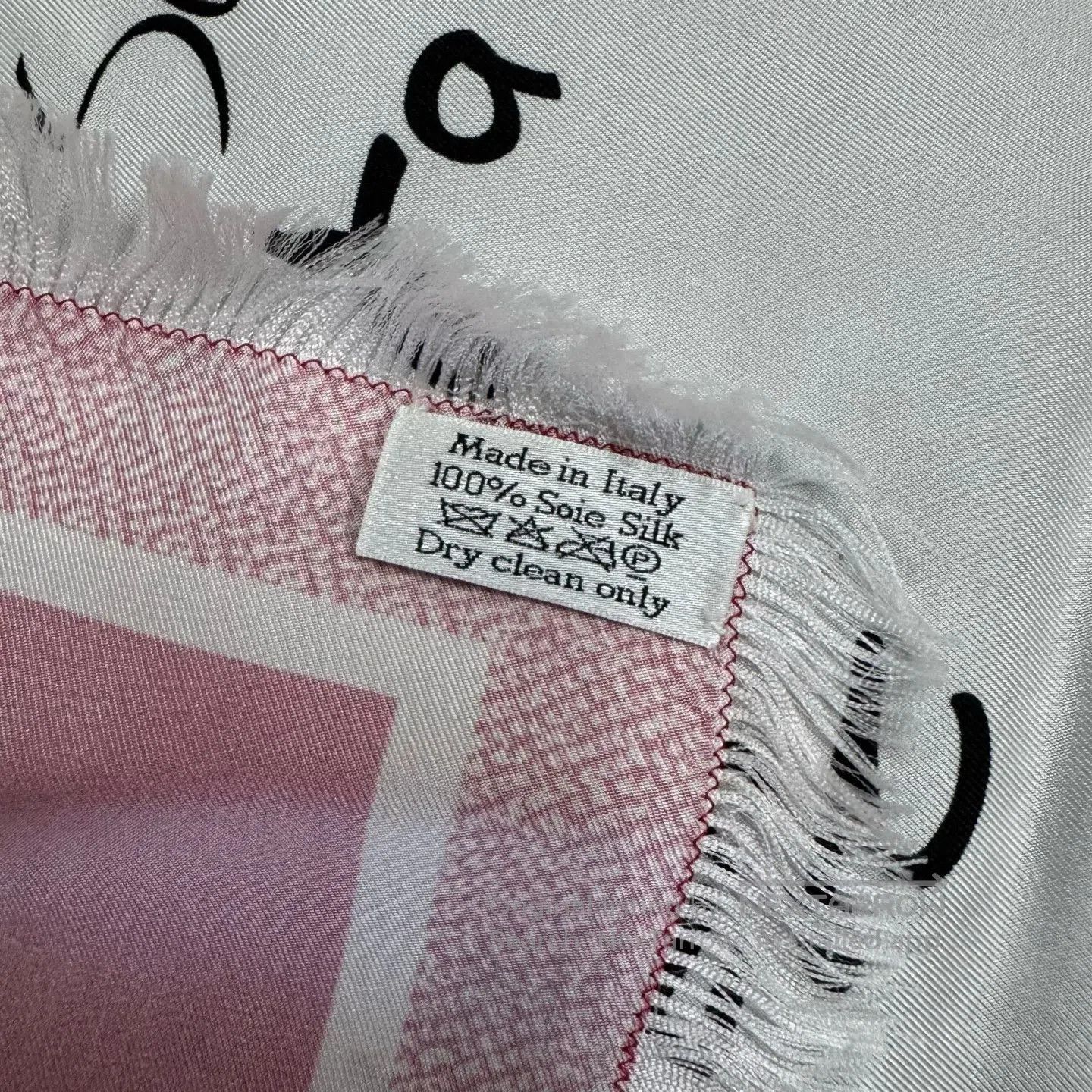 Dior Dior Tassel; Silk from silkworms; Silk scarf| Size ONE SIZE - 5 Thumbnail