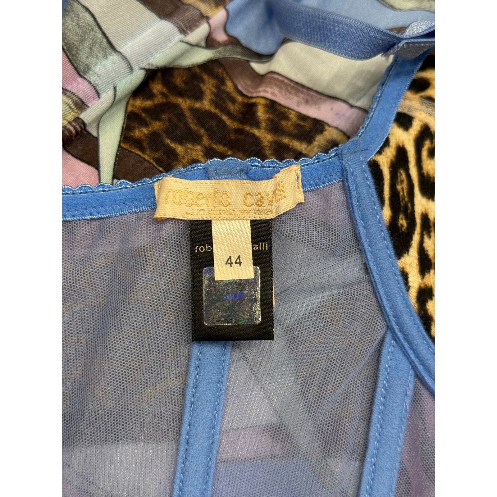 Roberto Cavalli 2000s Roberto Cavalli printed corset top Size L / US 10 / IT 46 - 8 Thumbnail