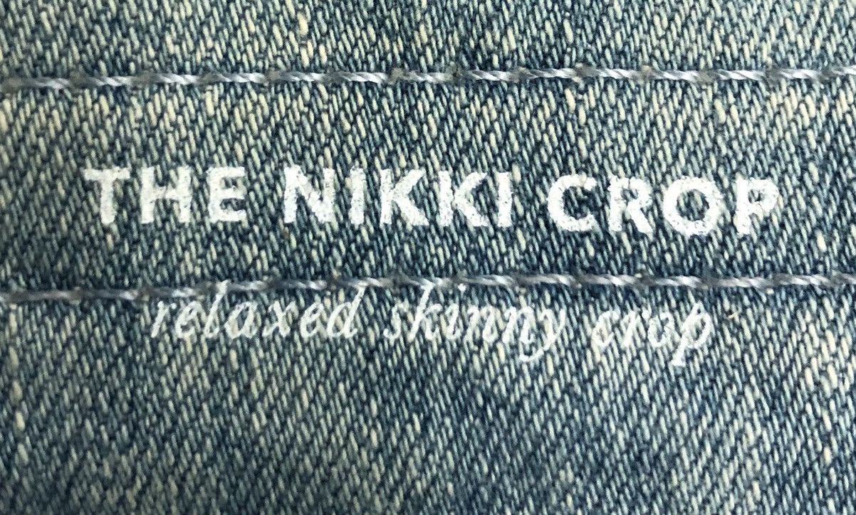 Theory Vintage AG Theory Luxe The Nikki Crop Jeans Pants Size 30" / US 8 / IT 44 - 16 Thumbnail