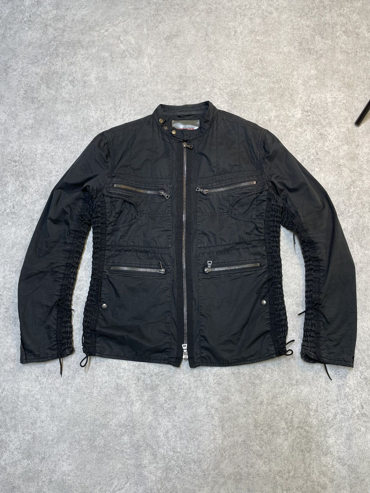 Prada Skull LGB Prada Biker Jacket – Nosferatu Cut With Opium Soul Size US L / EU 52-54 / 3 - 1 Thumbnail