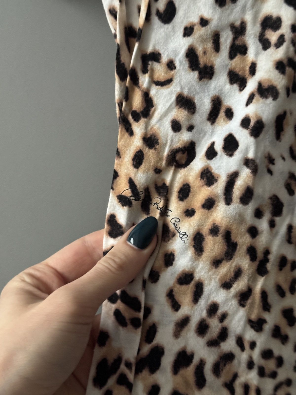 Cavalli Class Vintage Cavalli CLASS Leopard Print Polo T-Shirt Size S / US 4 / IT 40 - 5 Thumbnail
