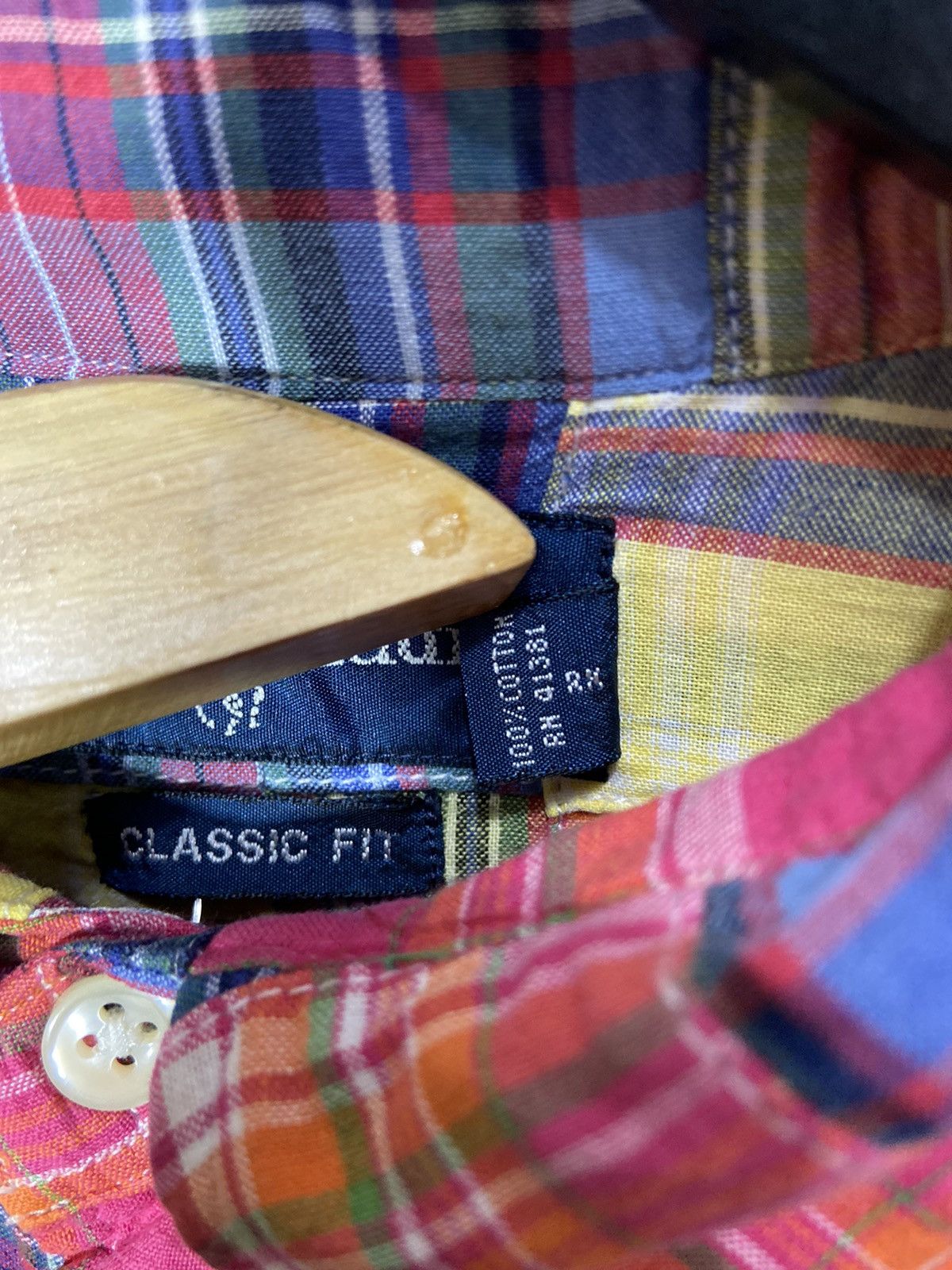 RRL Ralph Lauren Vintage Polo Ralph Lauren Patchwork Shirt Kapital Style Size US M / EU 48-50 / 2 - 8 Thumbnail