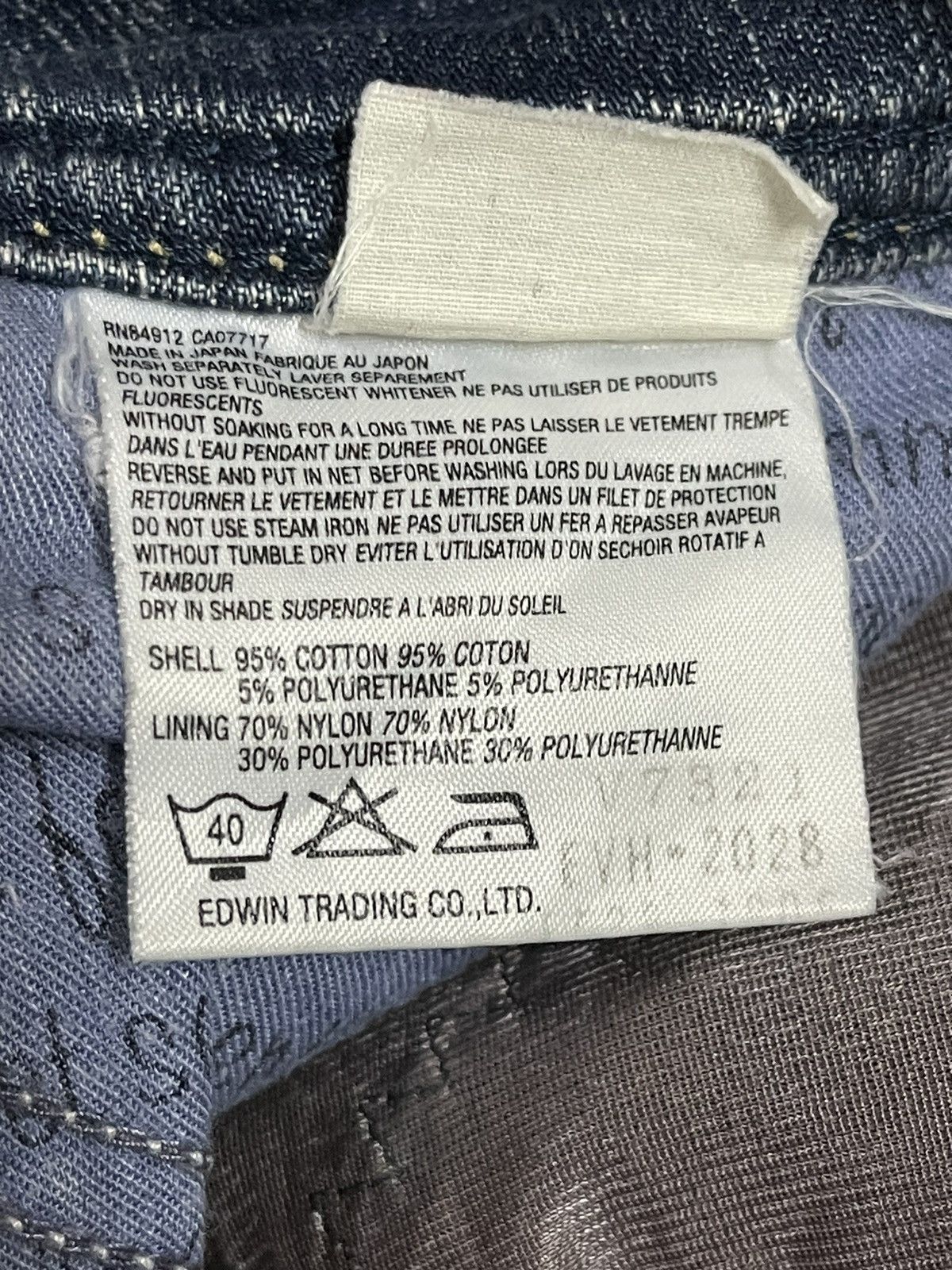 Ksubi Vintage Japanese Brand Blue Wash Distressed Bootcut Jeans Size 27" / US 4 / IT 40 - 9 Thumbnail