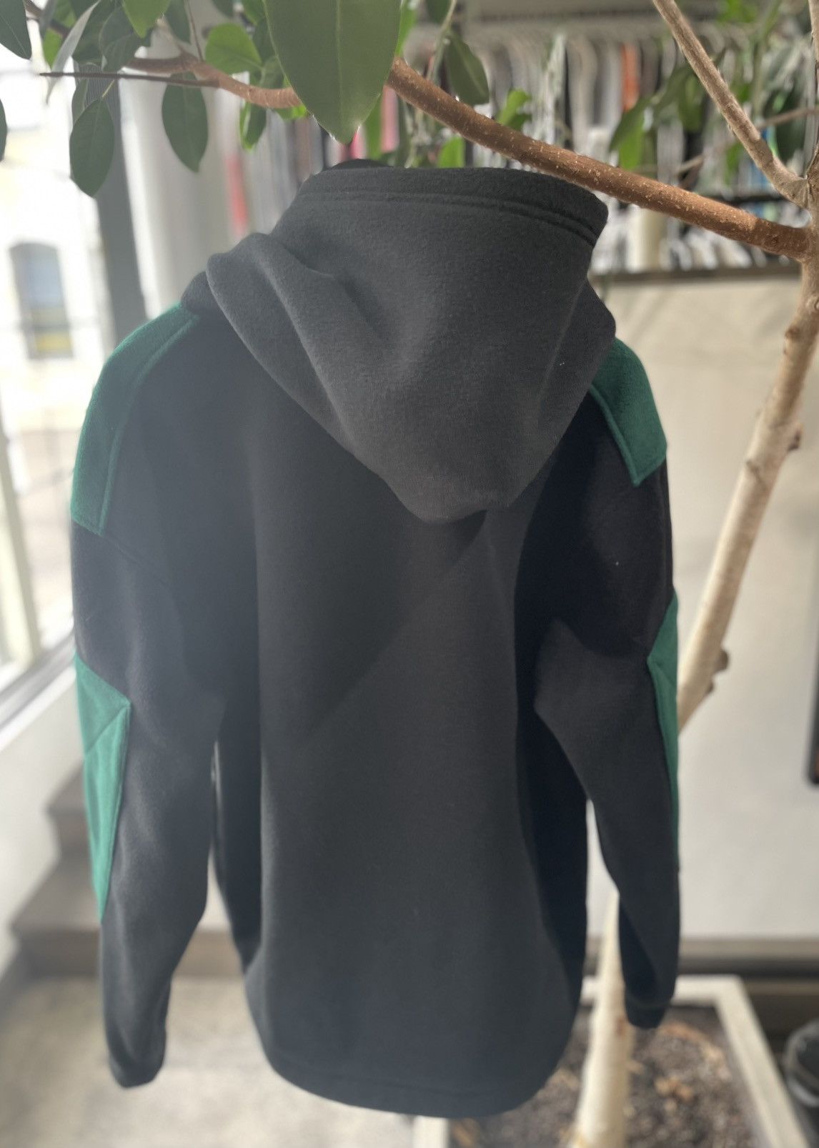 HIDDEN Hidden NY Black & Green Polar Fleece Hoodie Size US M / EU 48-50 / 2 - 2 Thumbnail