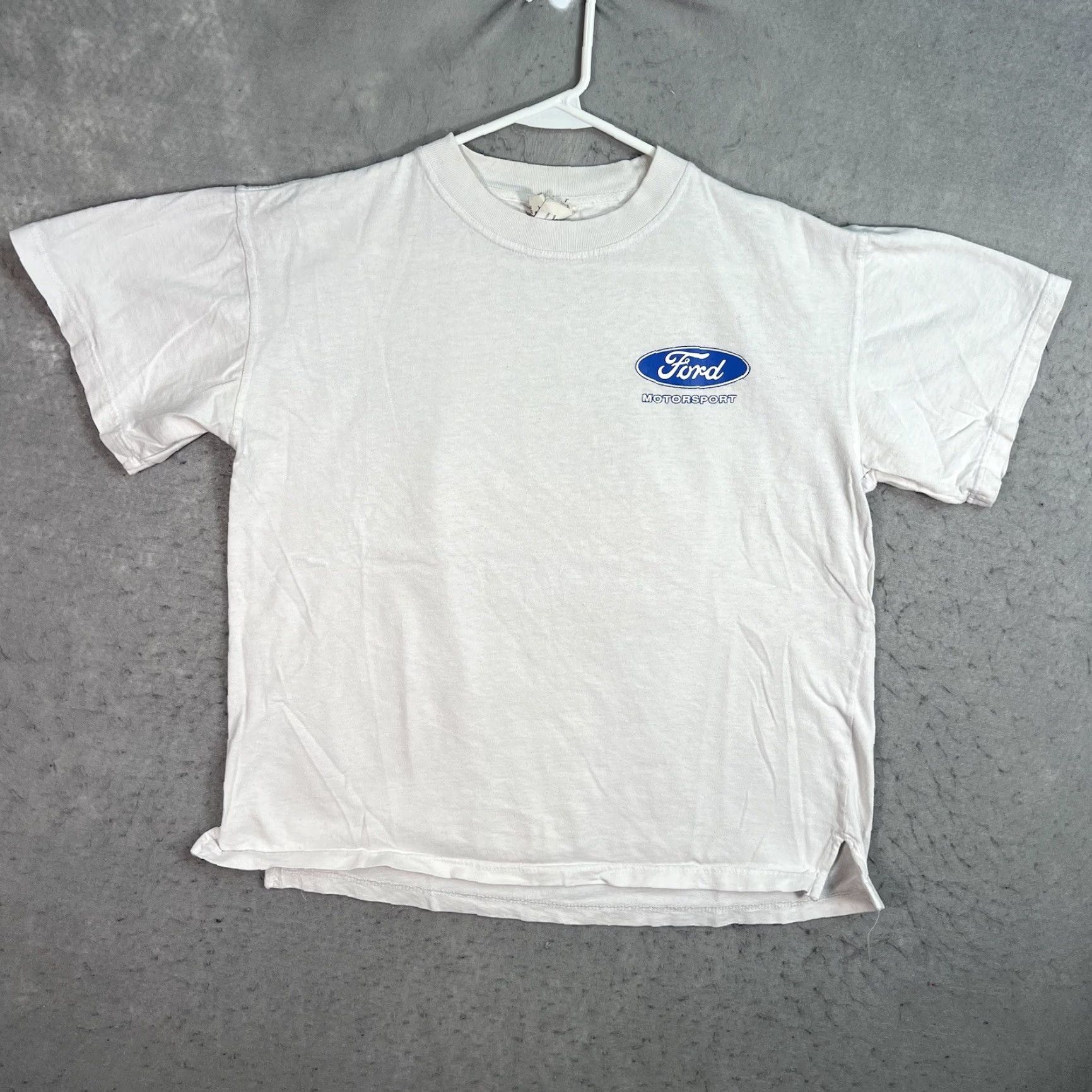 Ford VINTAGE Ford Motorsport Falcon XJ6 XJ8 Racing Car T Shirt Adult Large White Mens Size US L / EU 52-54 / 3 - 2 Thumbnail