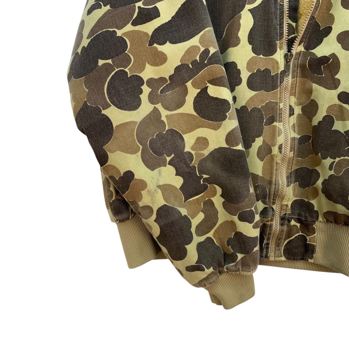 Columbia 🔥 vintage Columbia duck camo hunting soft brown fleece l Size US M / EU 48-50 / 2 - 7 Thumbnail
