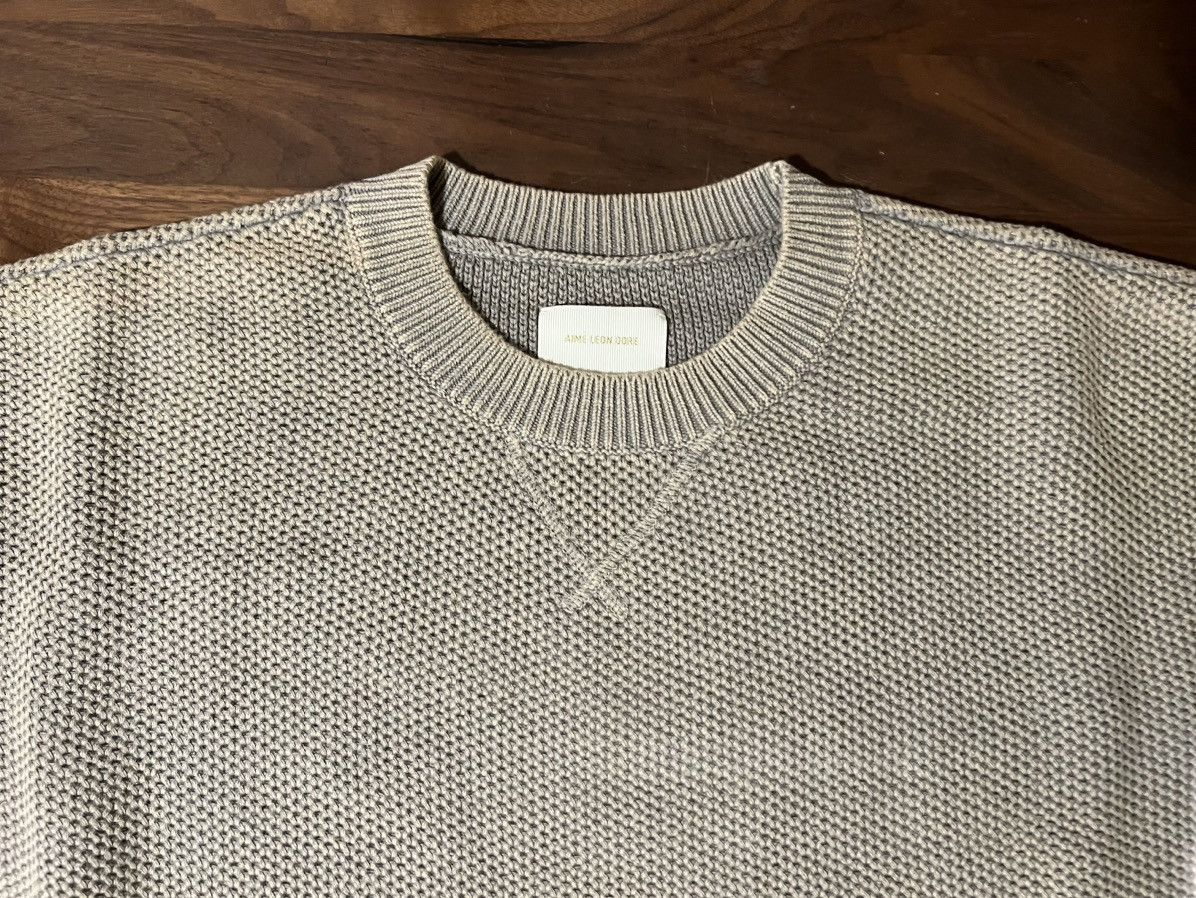 Aime Leon Dore Aime Leon Dore ALD Beige Tie Dyed Crewneck Sweater Size XL Size US XL / EU 56 / 4 - 3 Thumbnail