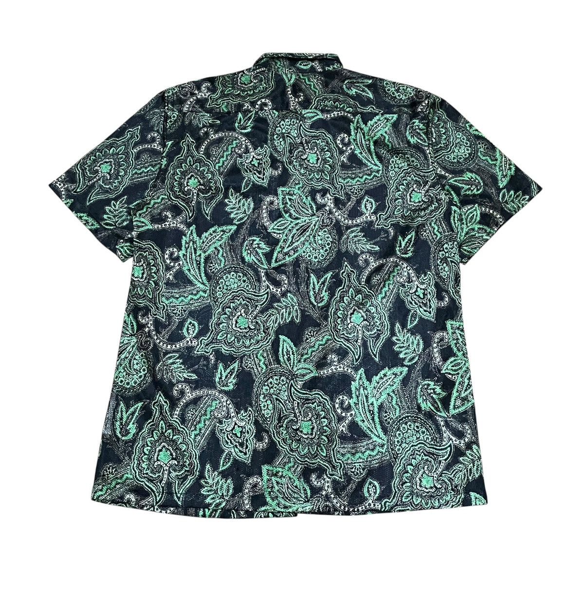 Comme des Garcons Homme Rare Vintage Comme Des Garcons Homme Paisley Shirt 1990s Size US M / EU 48-50 / 2 - 2 Thumbnail