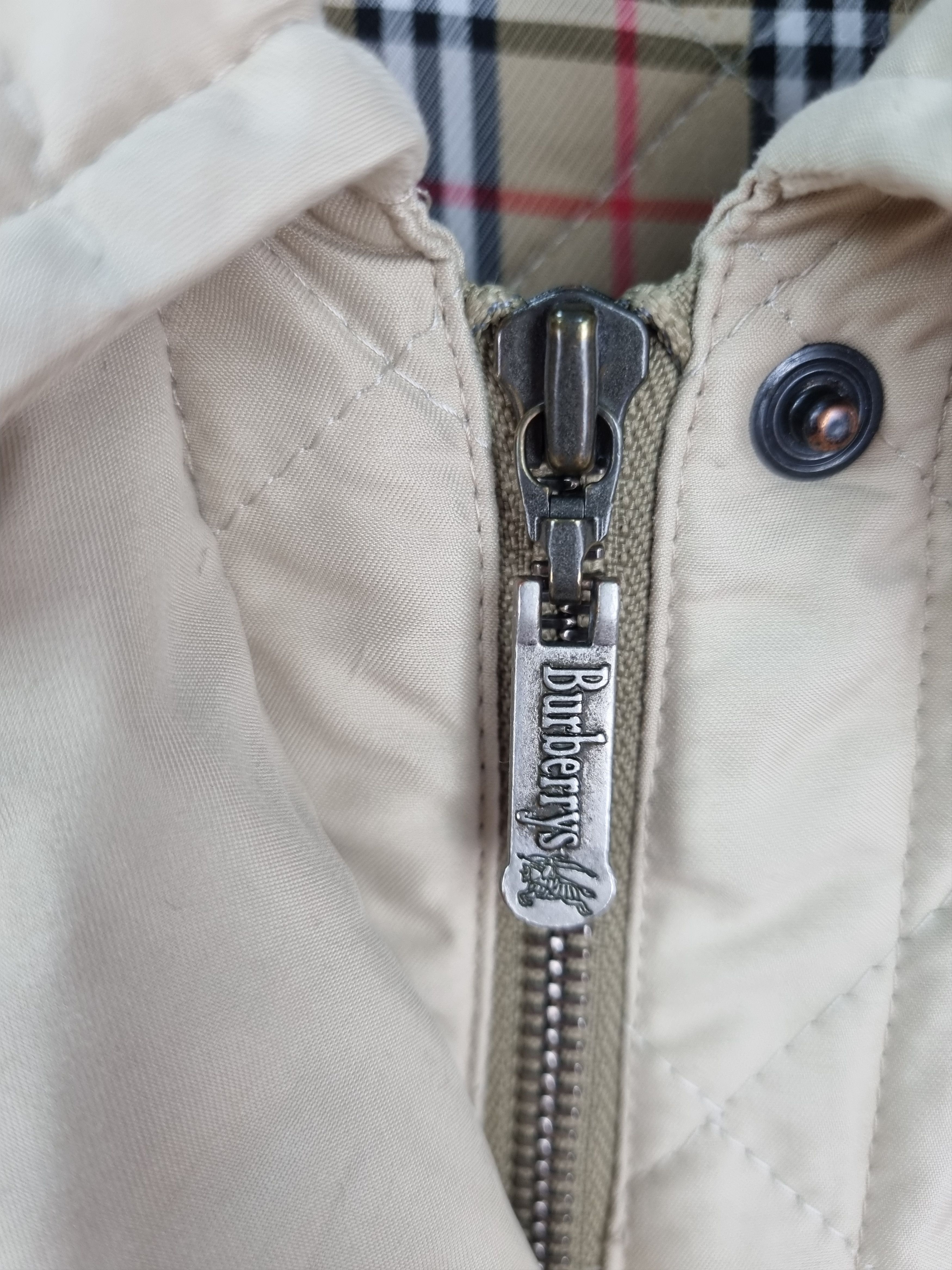 Burberry × Burberry Prorsum × Vintage Iconic 90s Burberrys Quilted Novacheck Light Jacket Size US XL / EU 56 / 4 - 10 Thumbnail